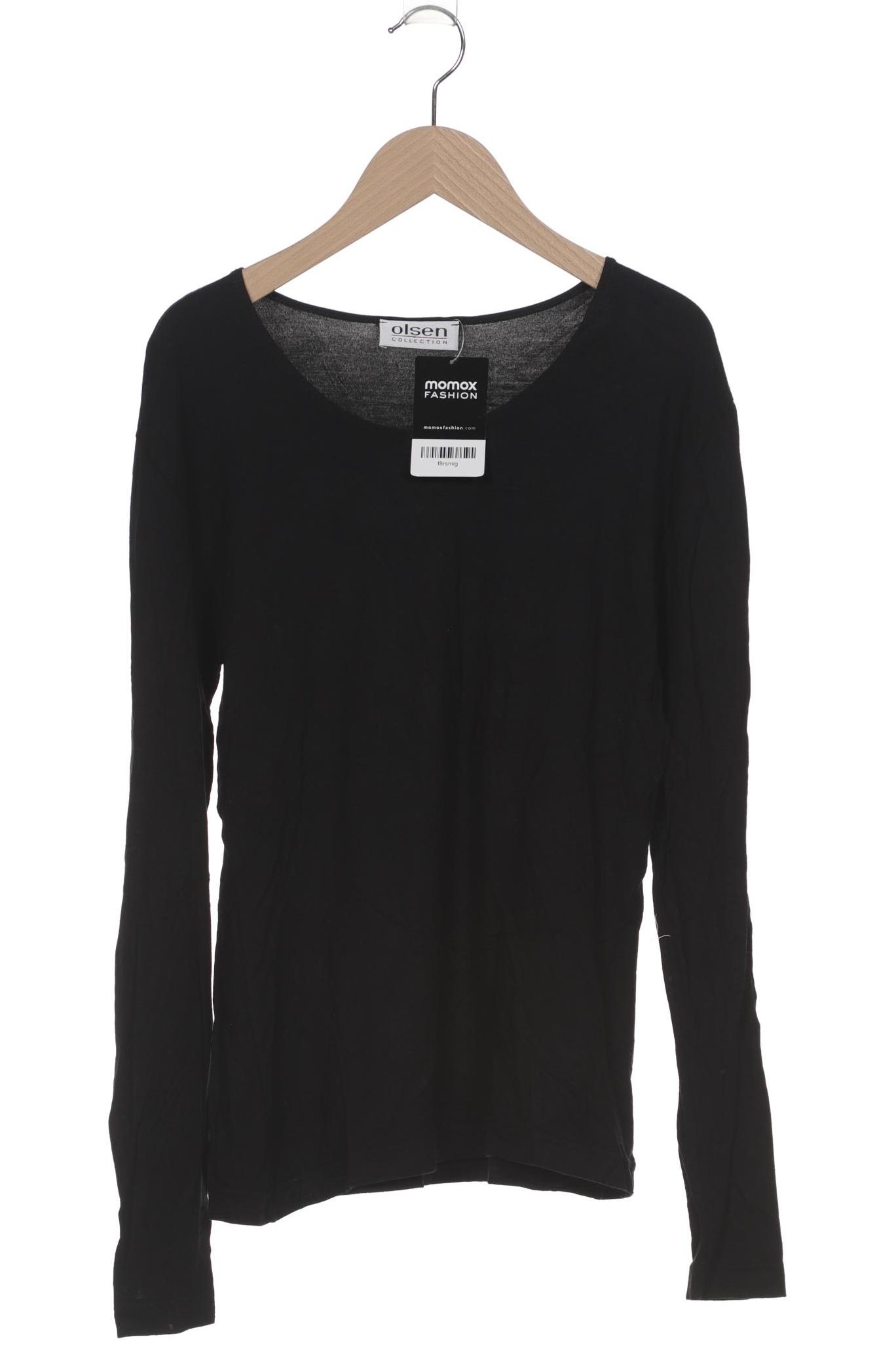 

Olsen Damen Langarmshirt, schwarz, Gr. 40