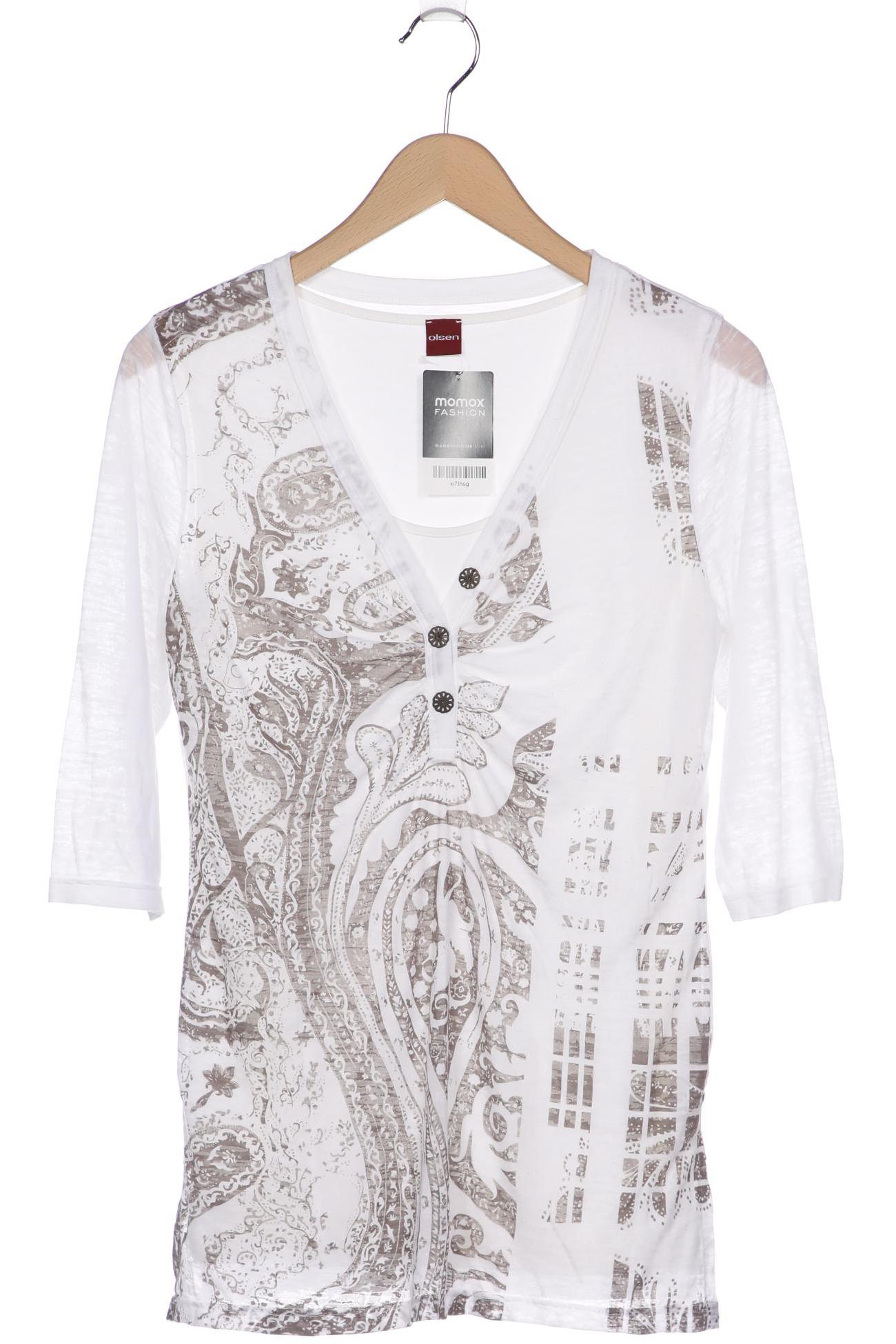 

Olsen Damen Langarmshirt, cremeweiß