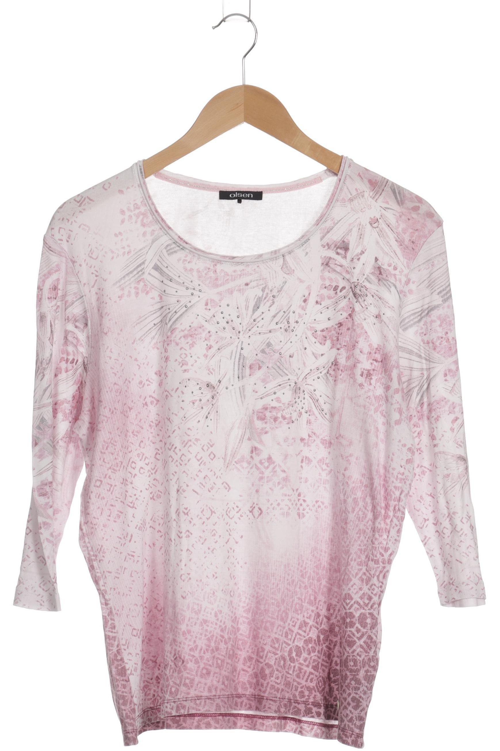 

Olsen Damen Langarmshirt, pink, Gr. 44