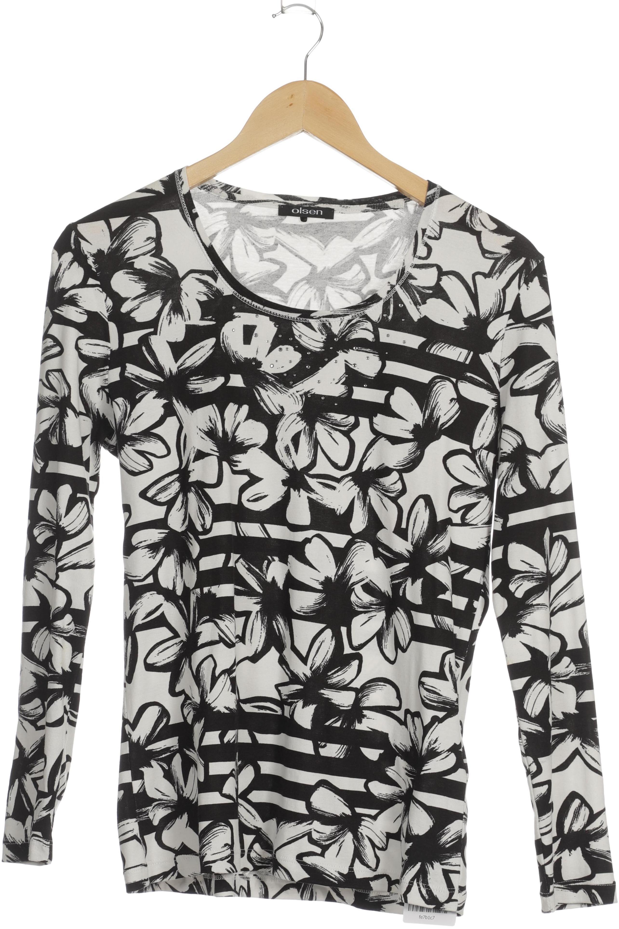 

Olsen Damen Langarmshirt, schwarz, Gr. 42