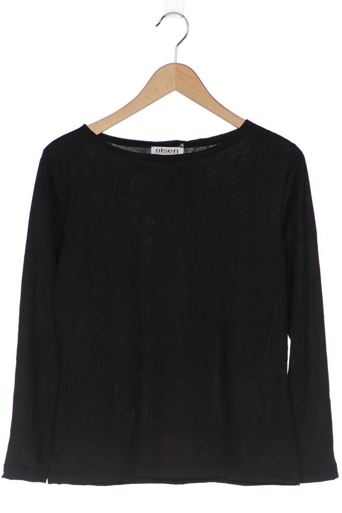 

Olsen Damen Langarmshirt, schwarz, Gr. 40