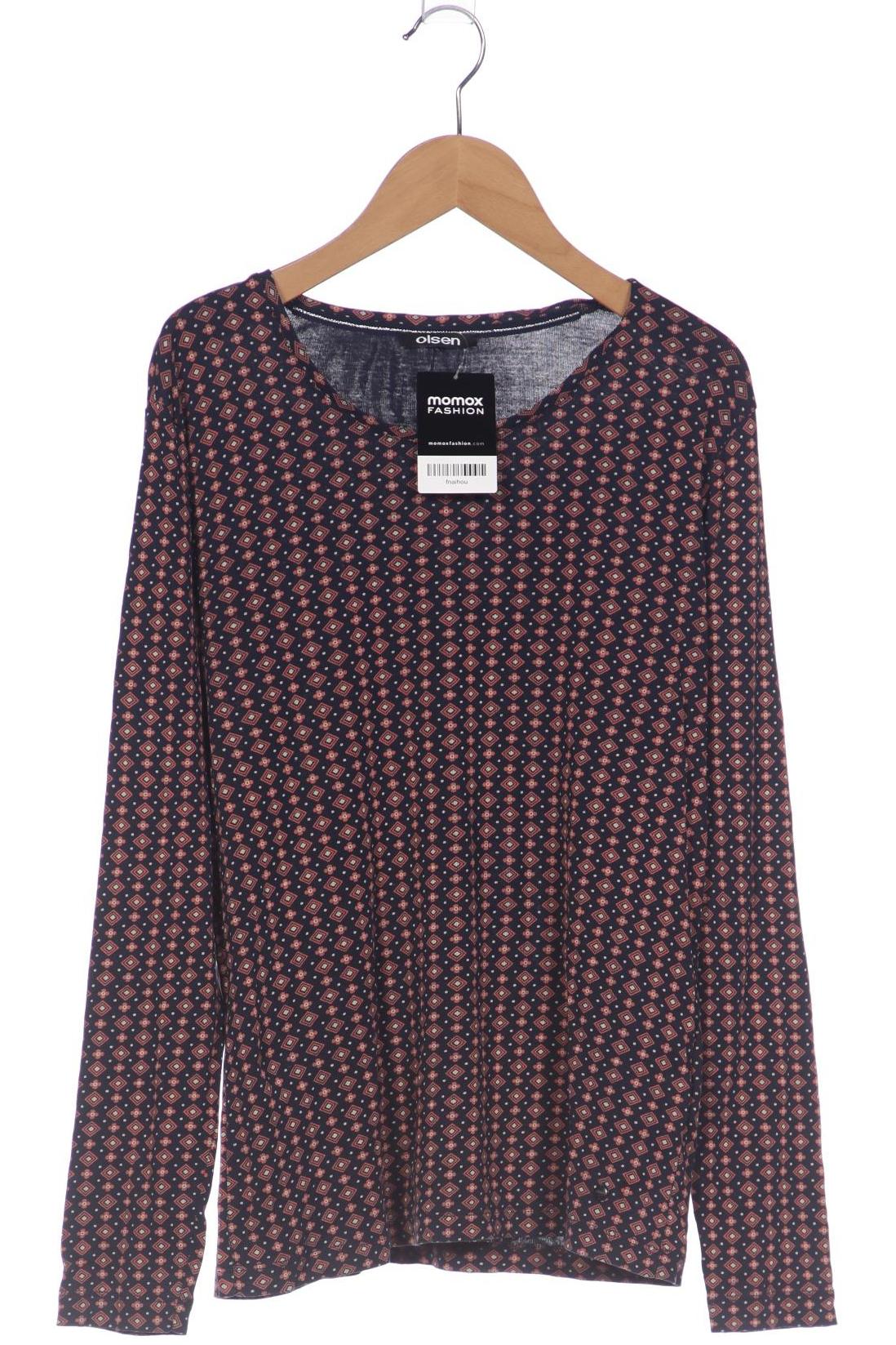 

Olsen Damen Langarmshirt, marineblau, Gr. 38