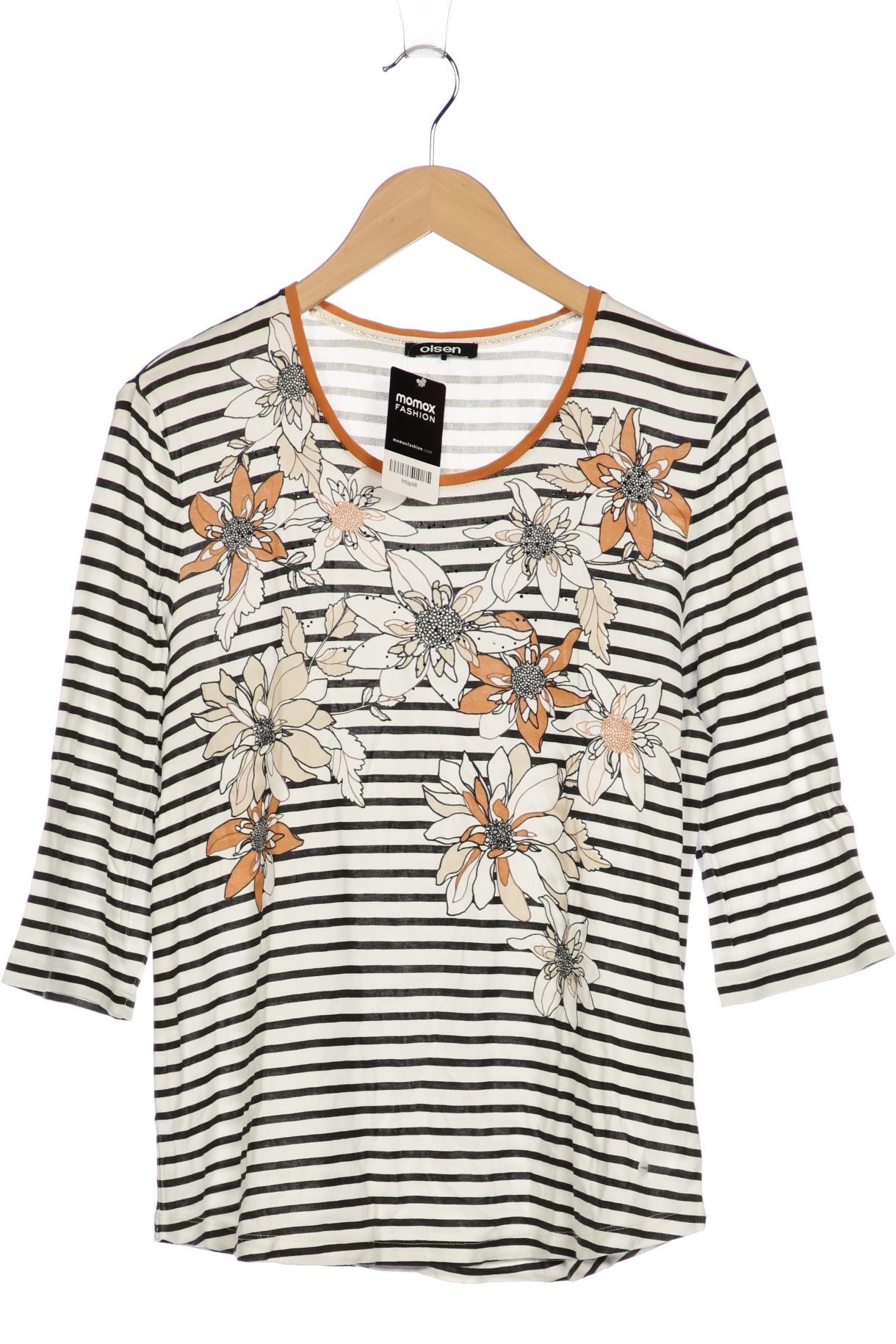 

Olsen Damen Langarmshirt, weiß, Gr. 42