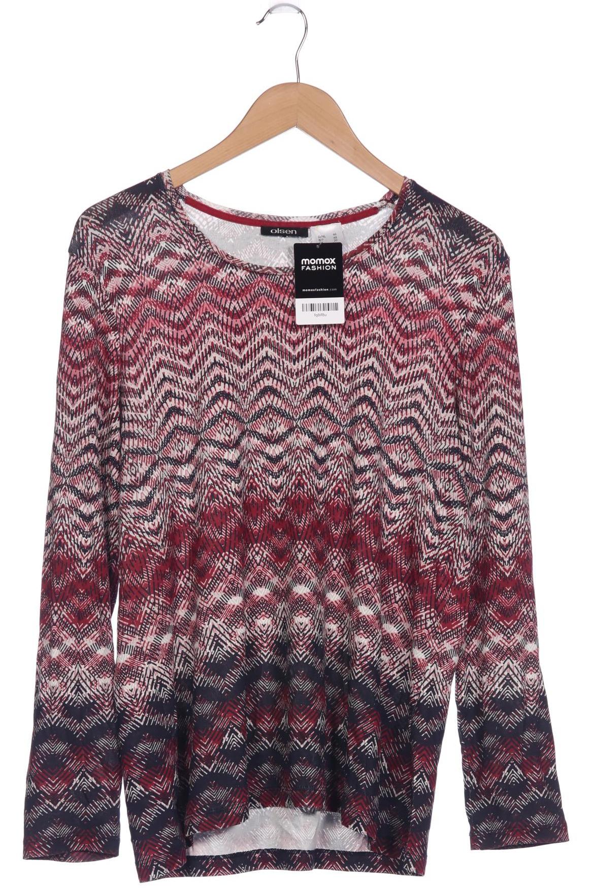 

Olsen Damen Langarmshirt, bordeaux, Gr. 46