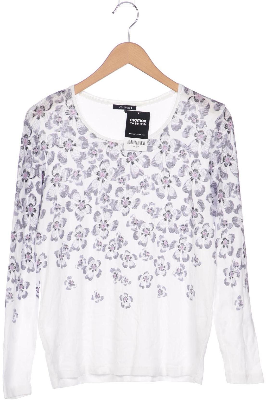 

Olsen Damen Langarmshirt, weiß, Gr. 42