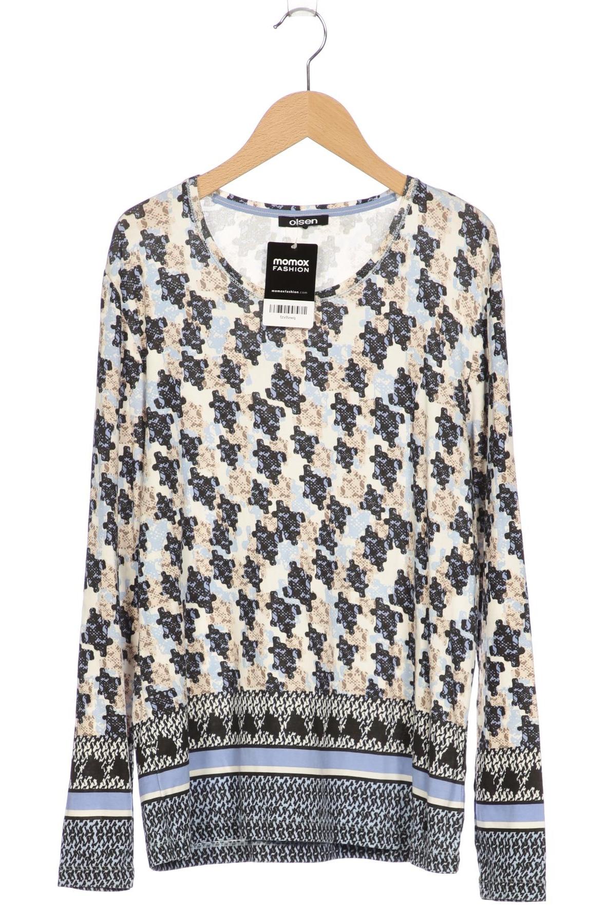 

Olsen Damen Langarmshirt, marineblau, Gr. 44