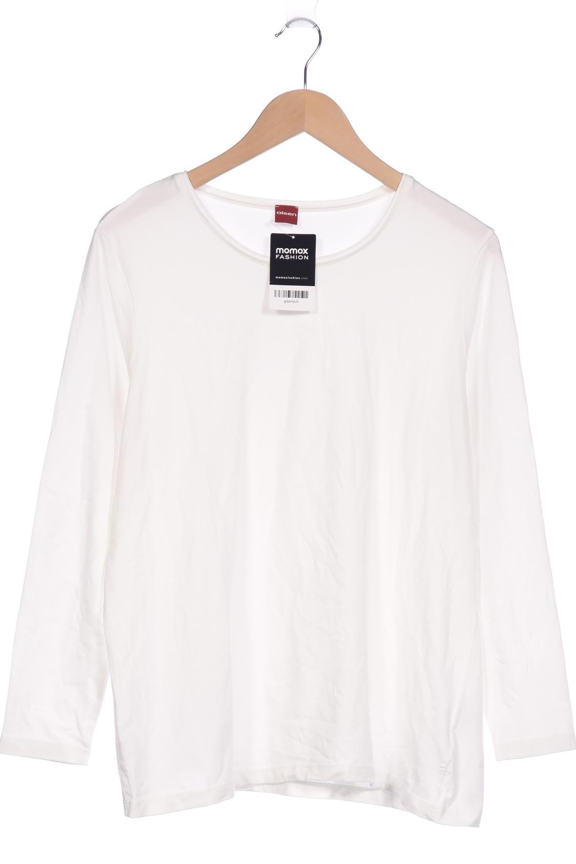

Olsen Damen Langarmshirt, weiß, Gr. 48