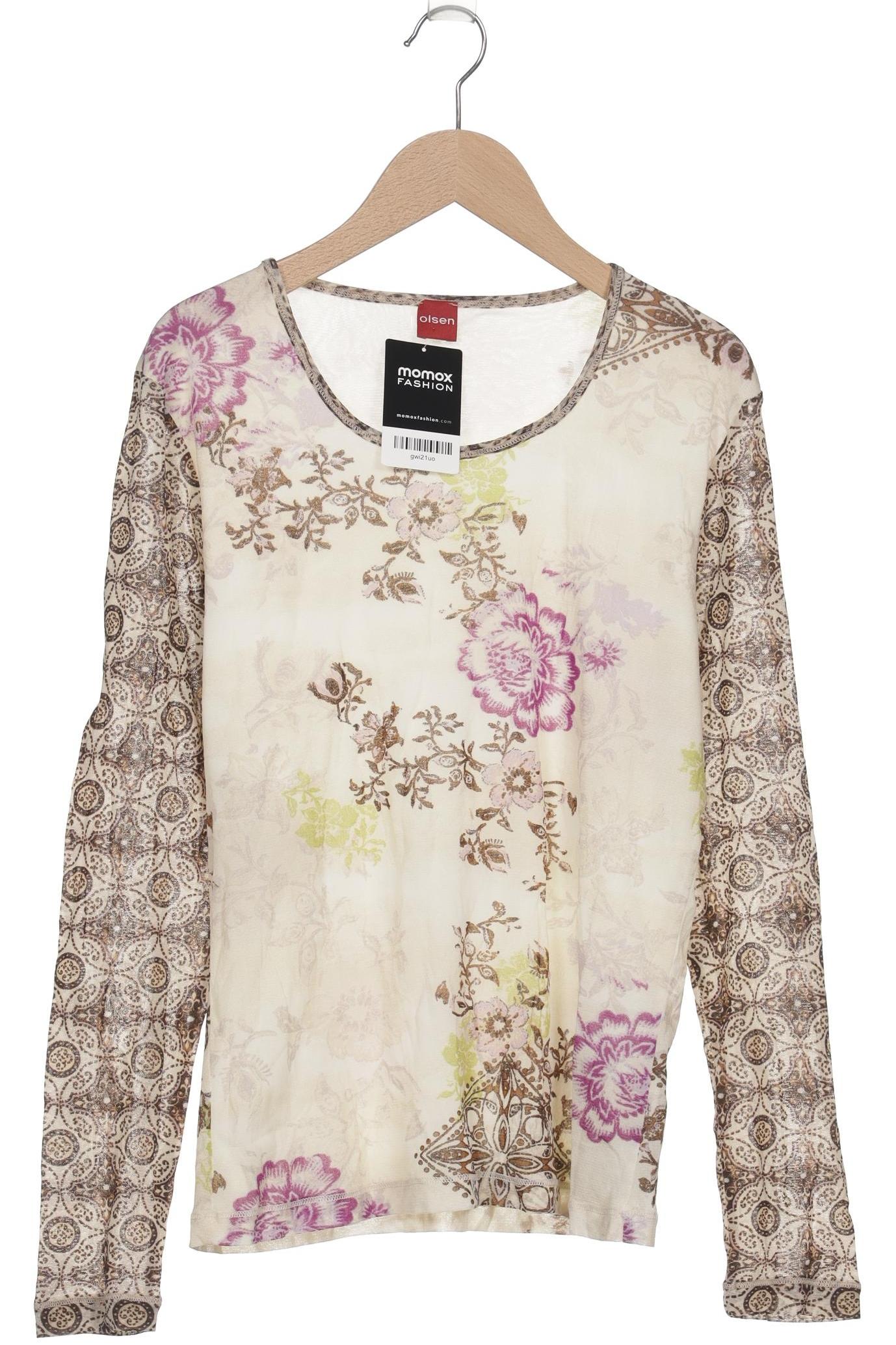 

Olsen Damen Langarmshirt, cremeweiß, Gr. 40