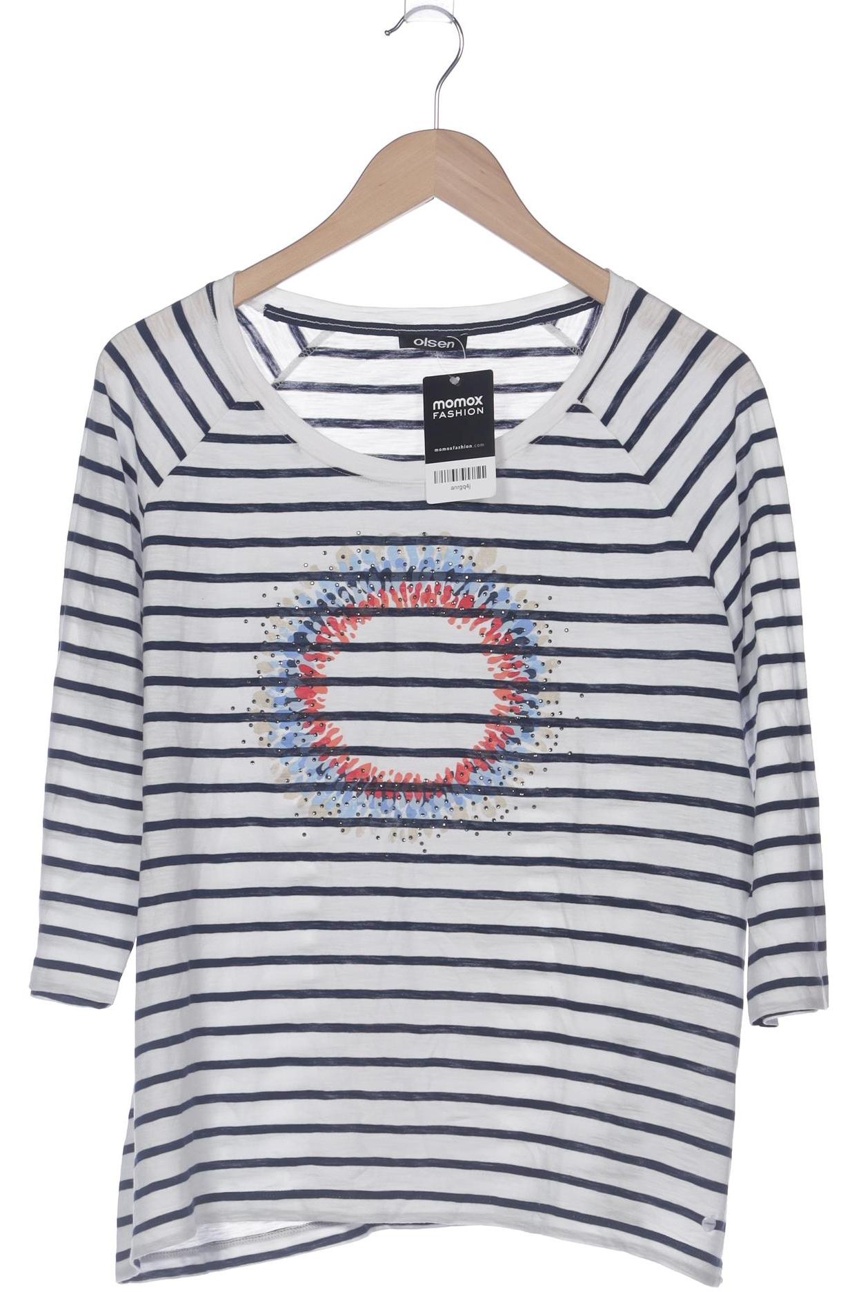 

Olsen Damen Langarmshirt, weiß, Gr. 42