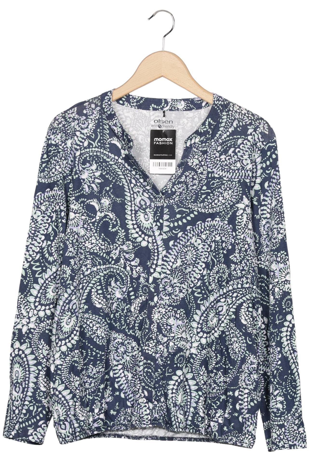 

Olsen Damen Langarmshirt, hellblau, Gr. 42