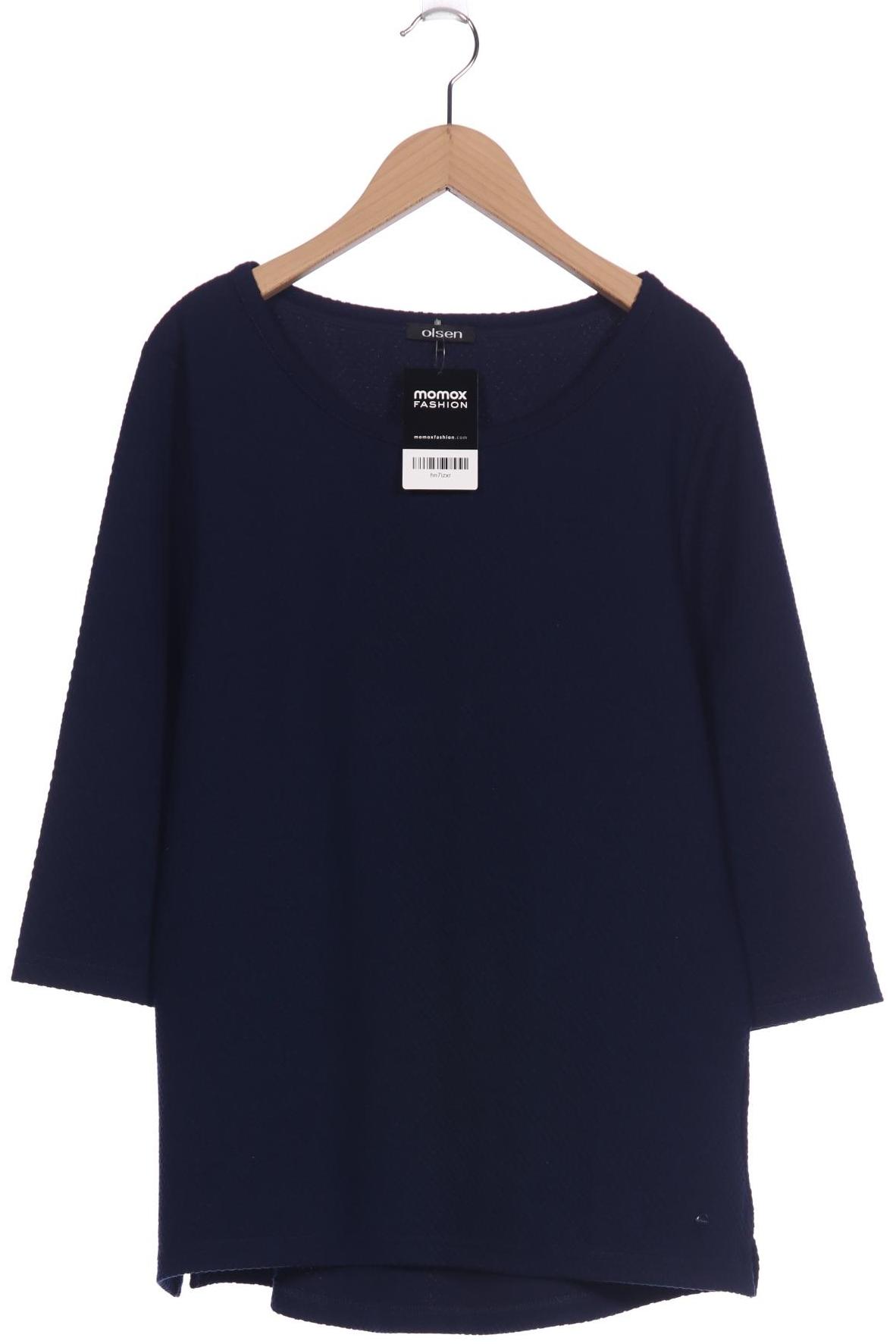 

Olsen Damen Langarmshirt, marineblau, Gr. 42