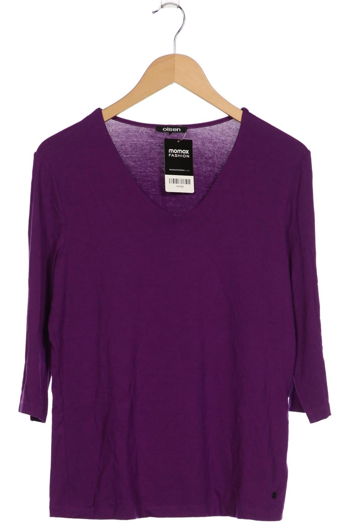 

Olsen Damen Langarmshirt, flieder, Gr. 42