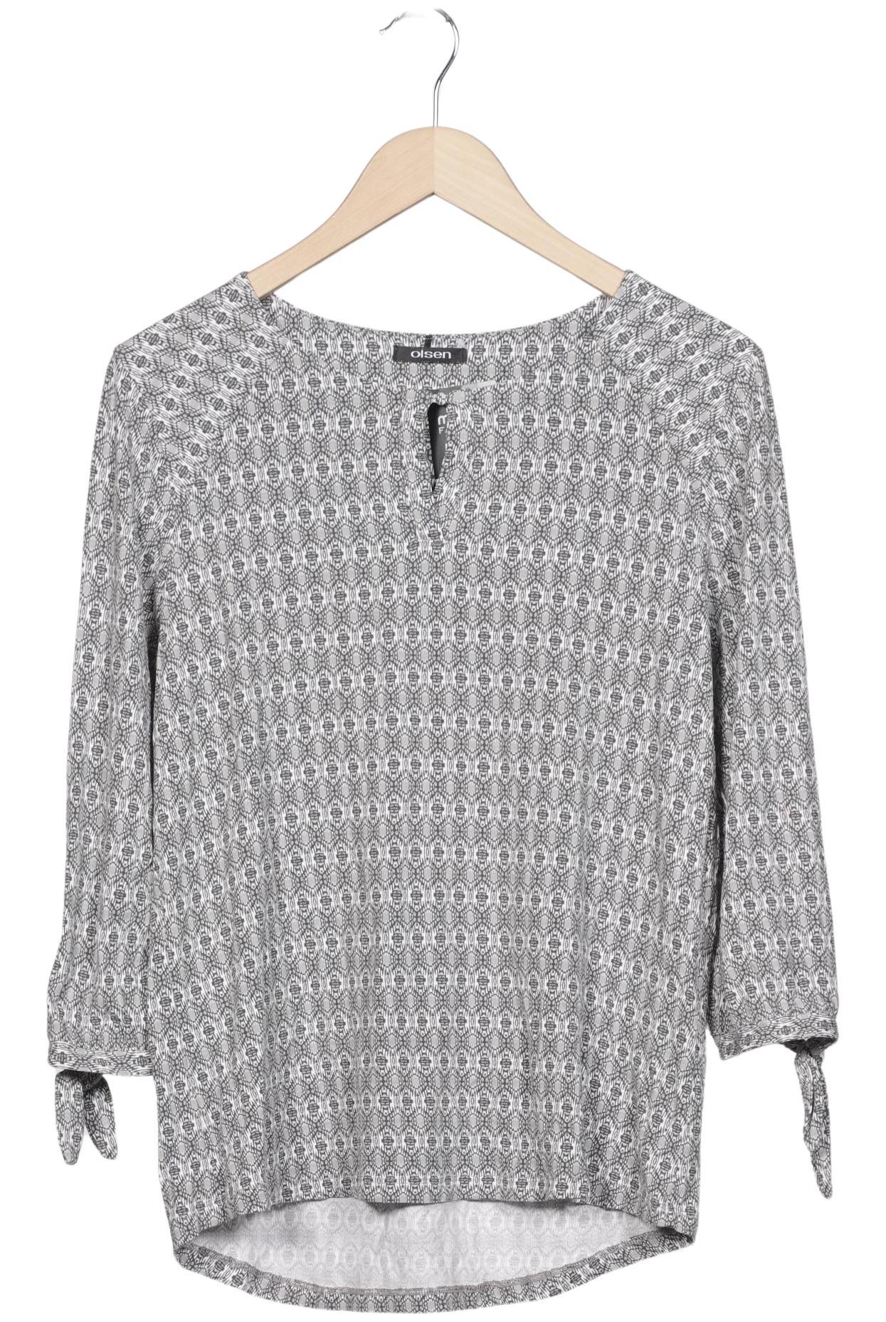 

Olsen Damen Langarmshirt, grau, Gr. 40