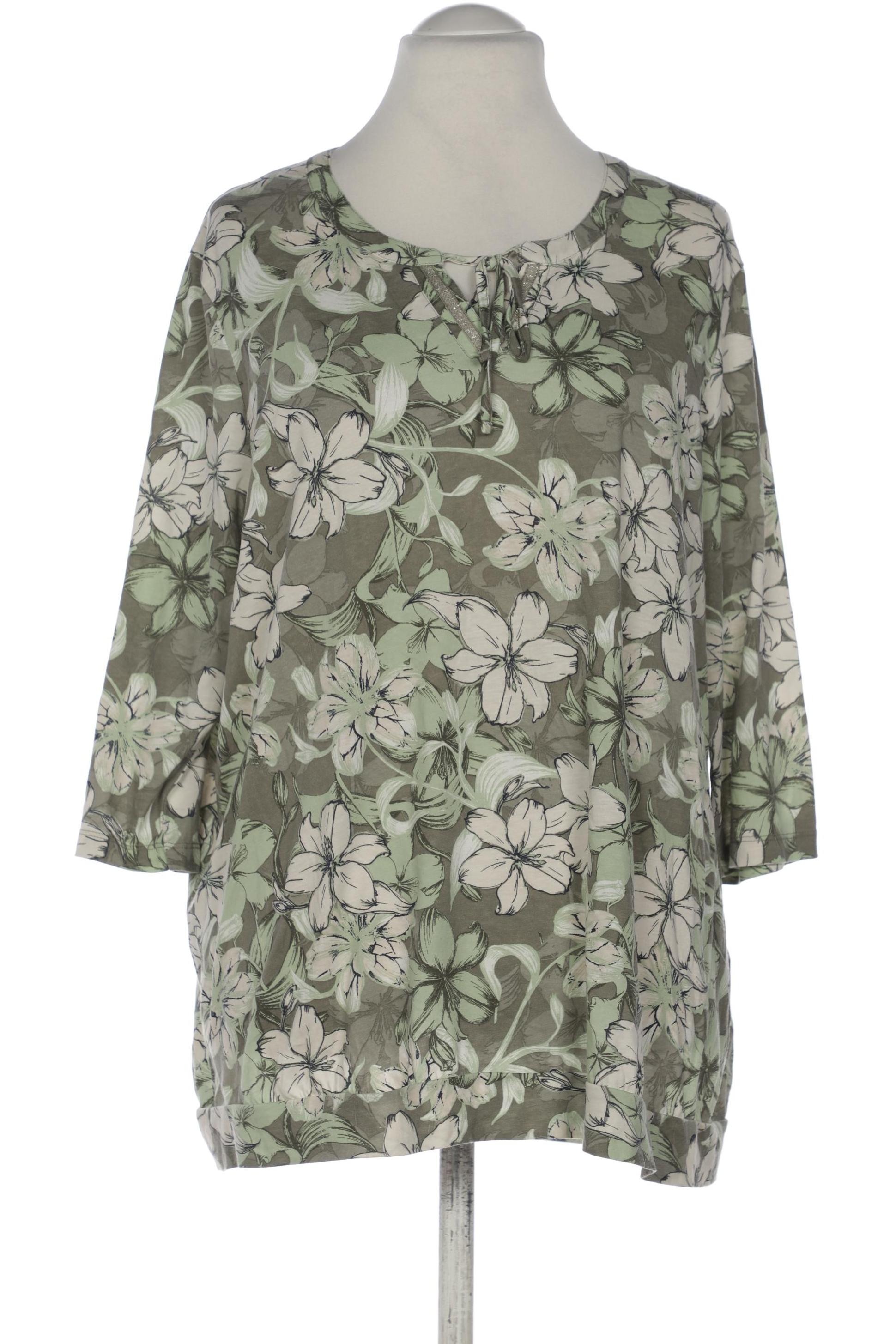 

Olsen Damen Langarmshirt, grün, Gr. 52