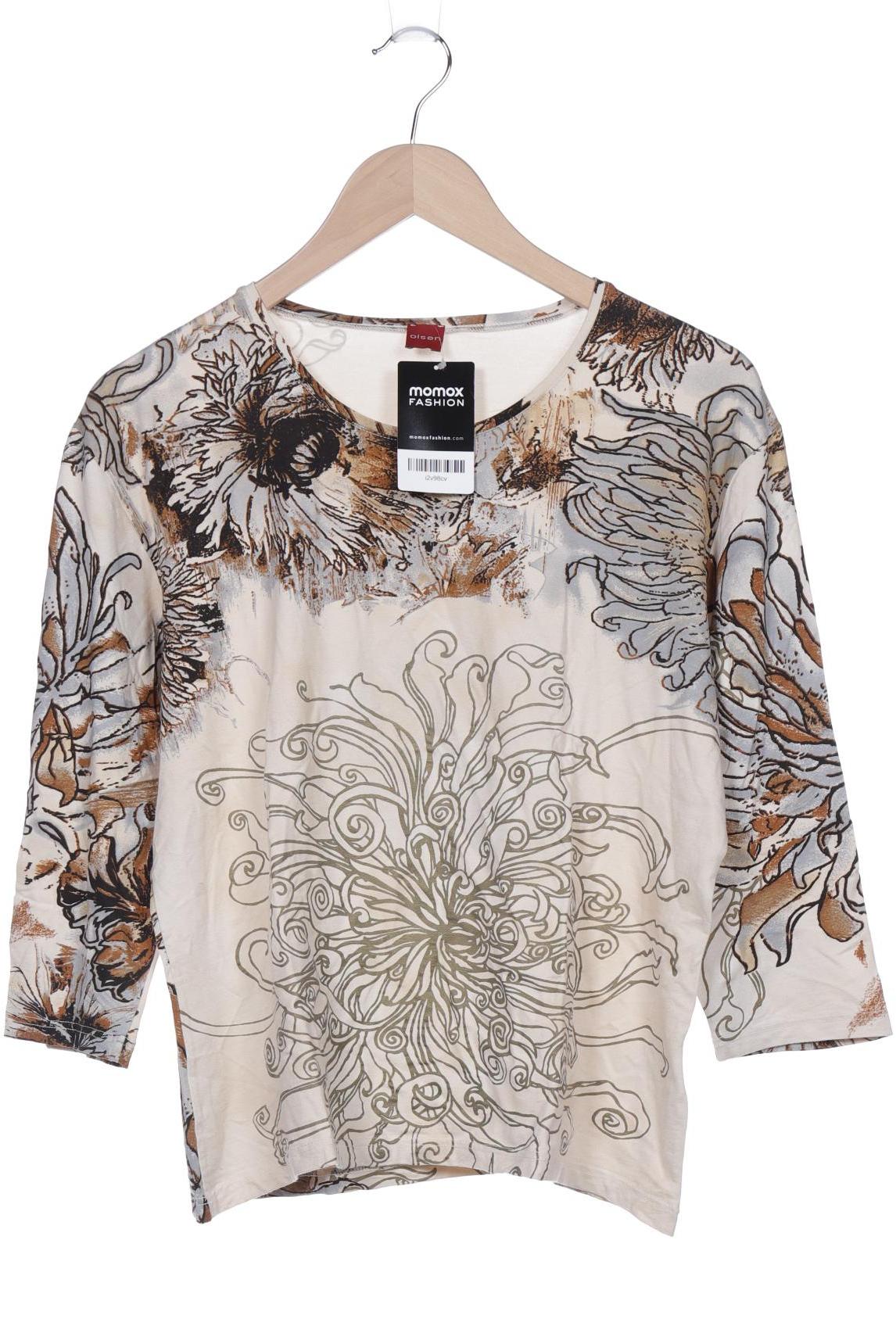 

Olsen Damen Langarmshirt, beige, Gr. 46