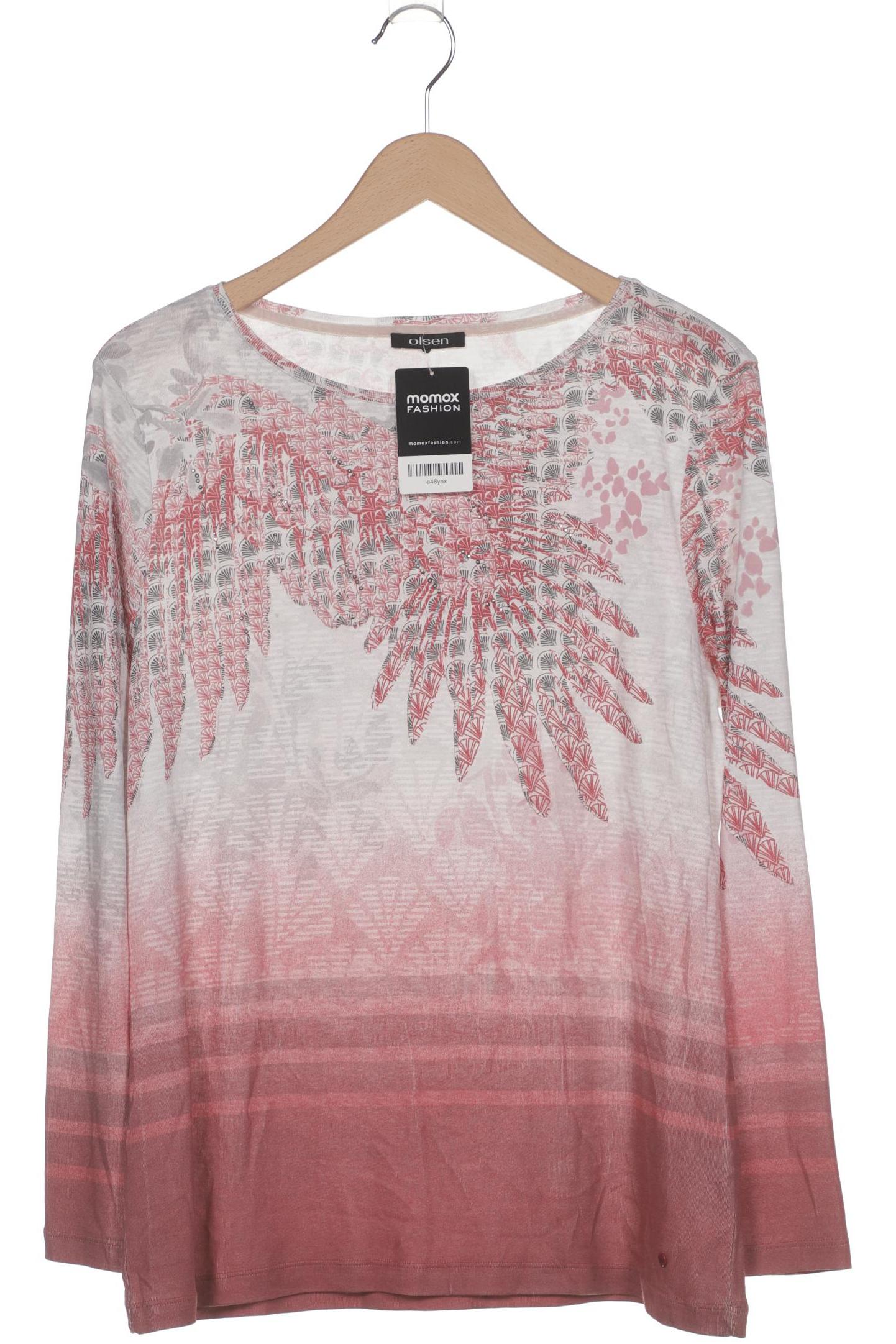 

Olsen Damen Langarmshirt, pink, Gr. 46
