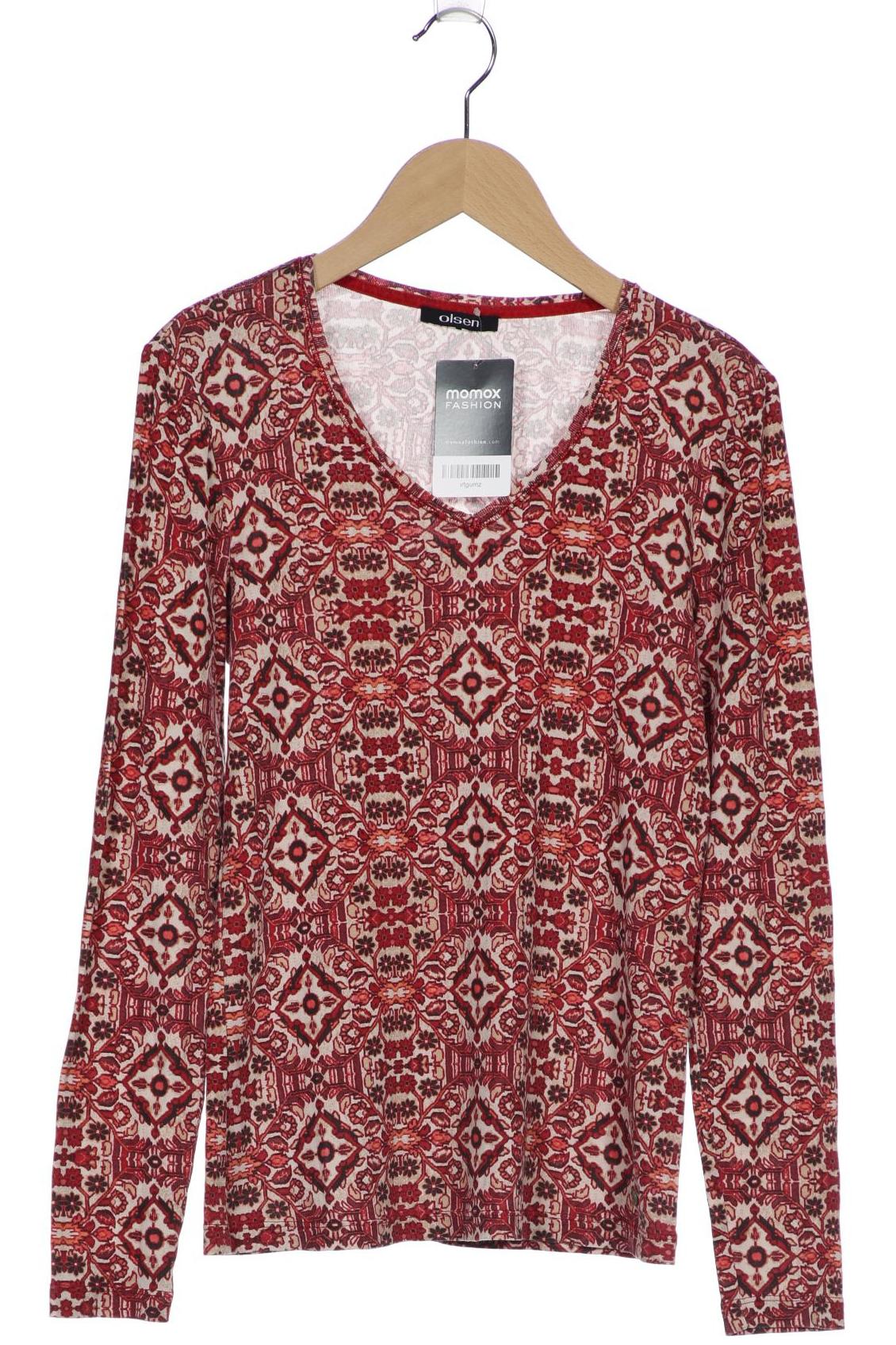 

Olsen Damen Langarmshirt, bordeaux