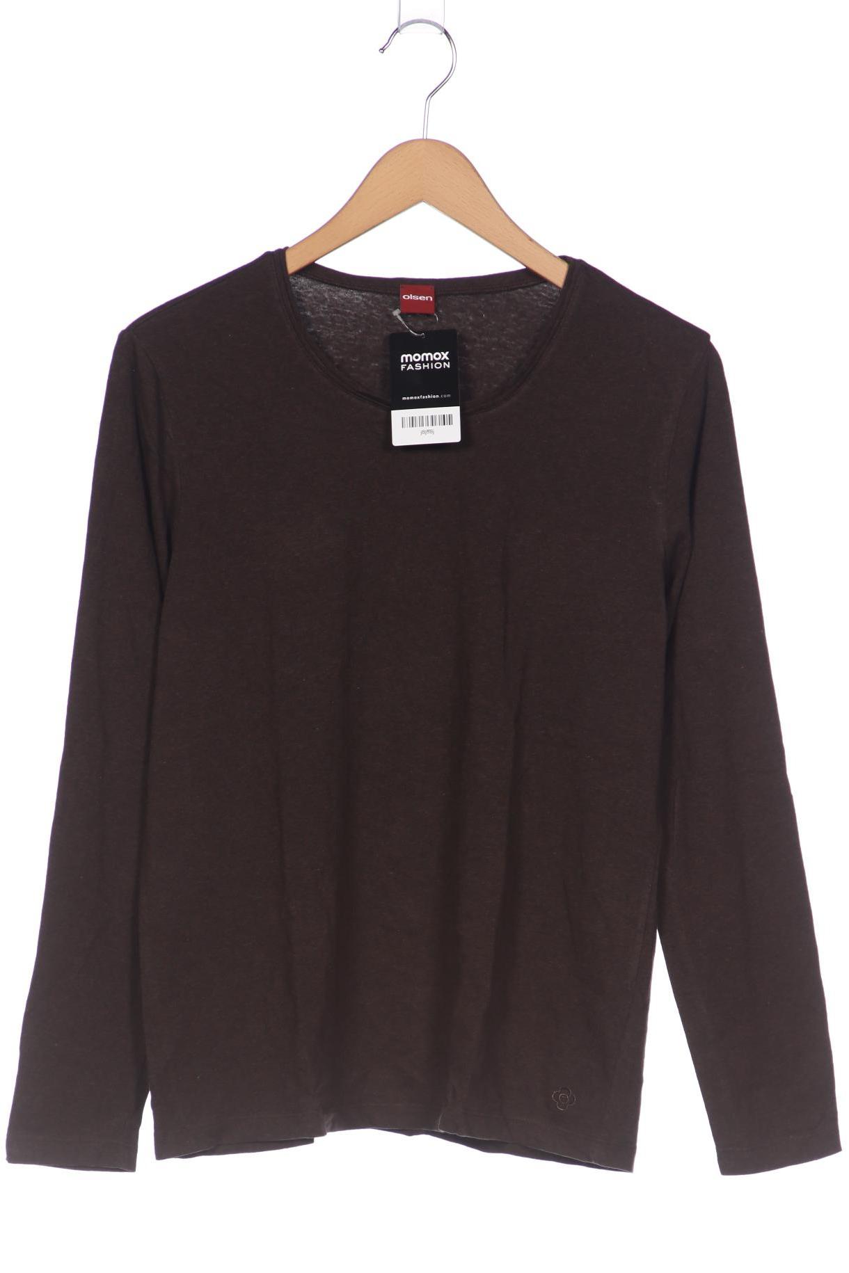 

Olsen Damen Langarmshirt, braun, Gr. 42