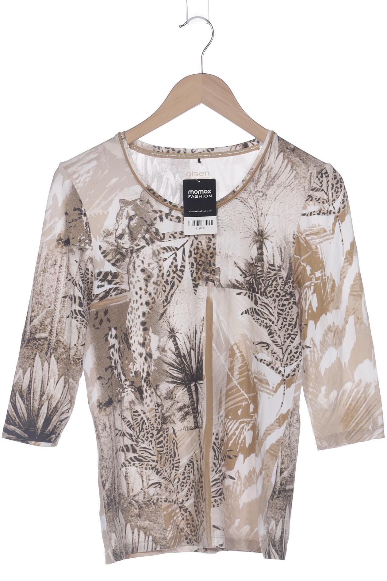 

Olsen Damen Langarmshirt, beige, Gr. 38