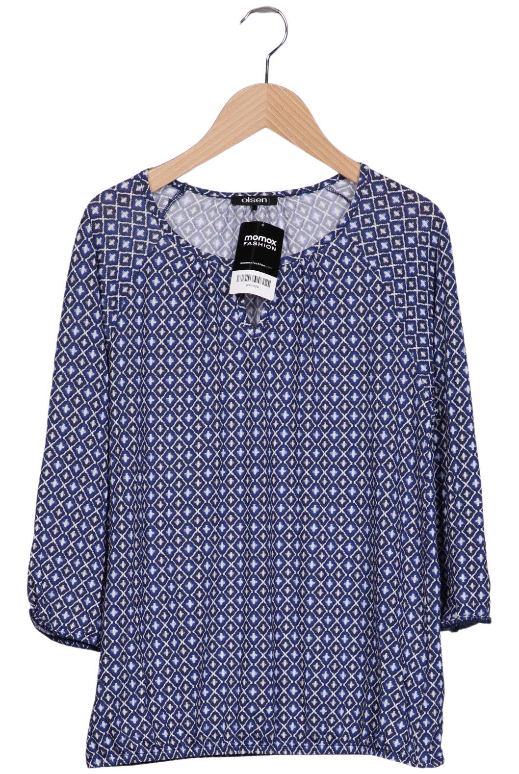 

Olsen Damen Langarmshirt, marineblau, Gr. 38