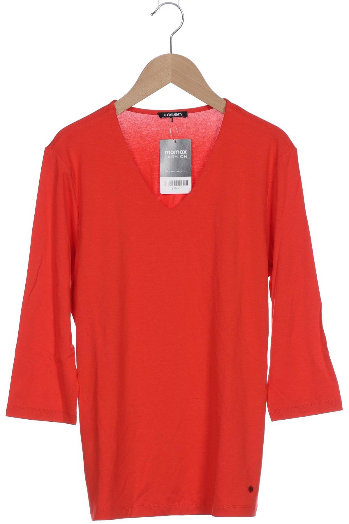 

Olsen Damen Langarmshirt, rot, Gr. 38