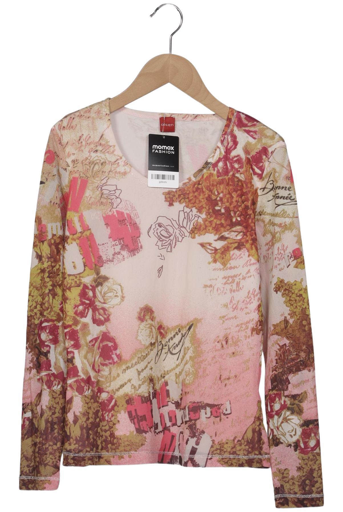 

Olsen Damen Langarmshirt, pink, Gr. 38
