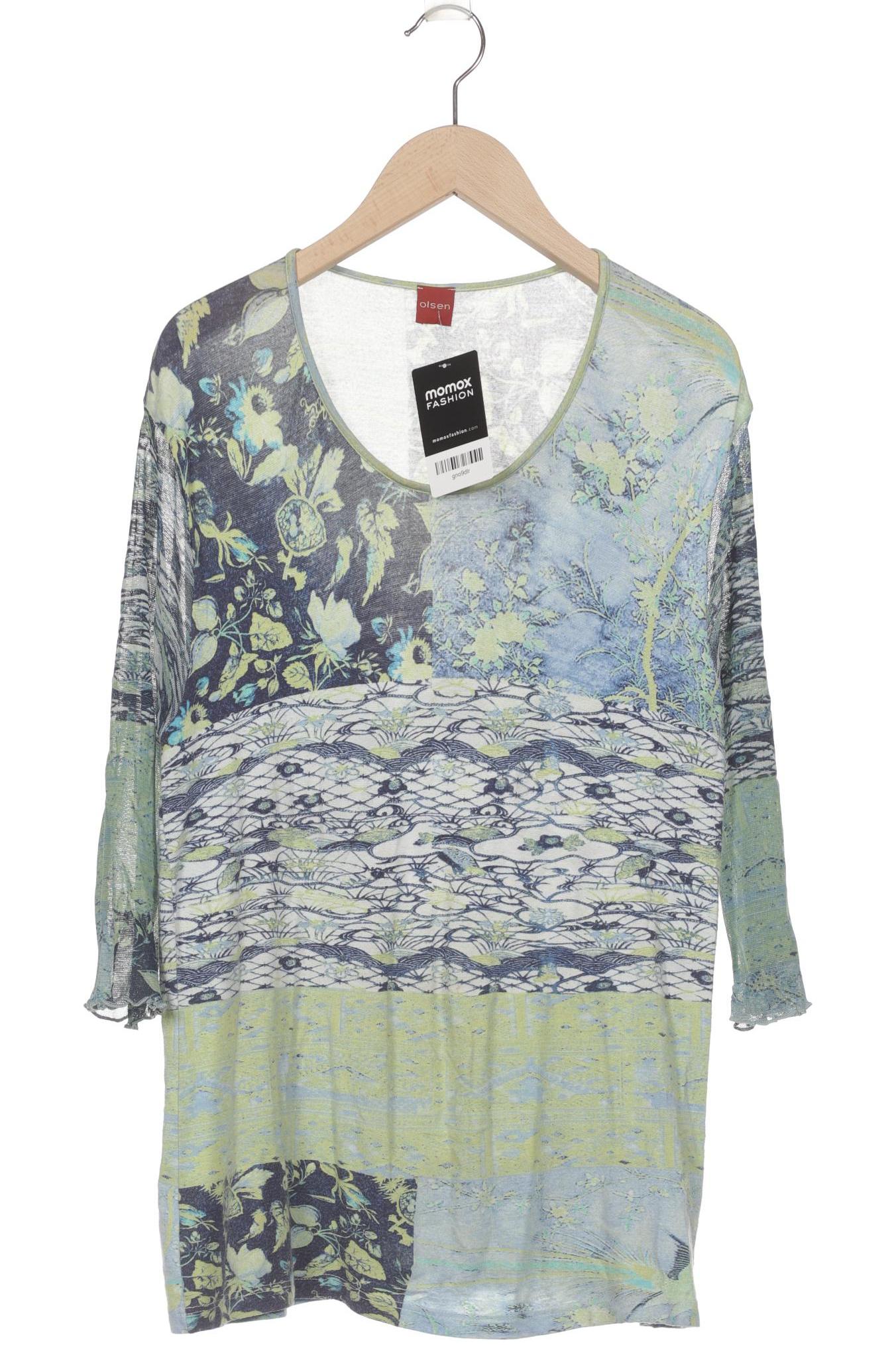 

Olsen Damen Langarmshirt, blau, Gr. 40
