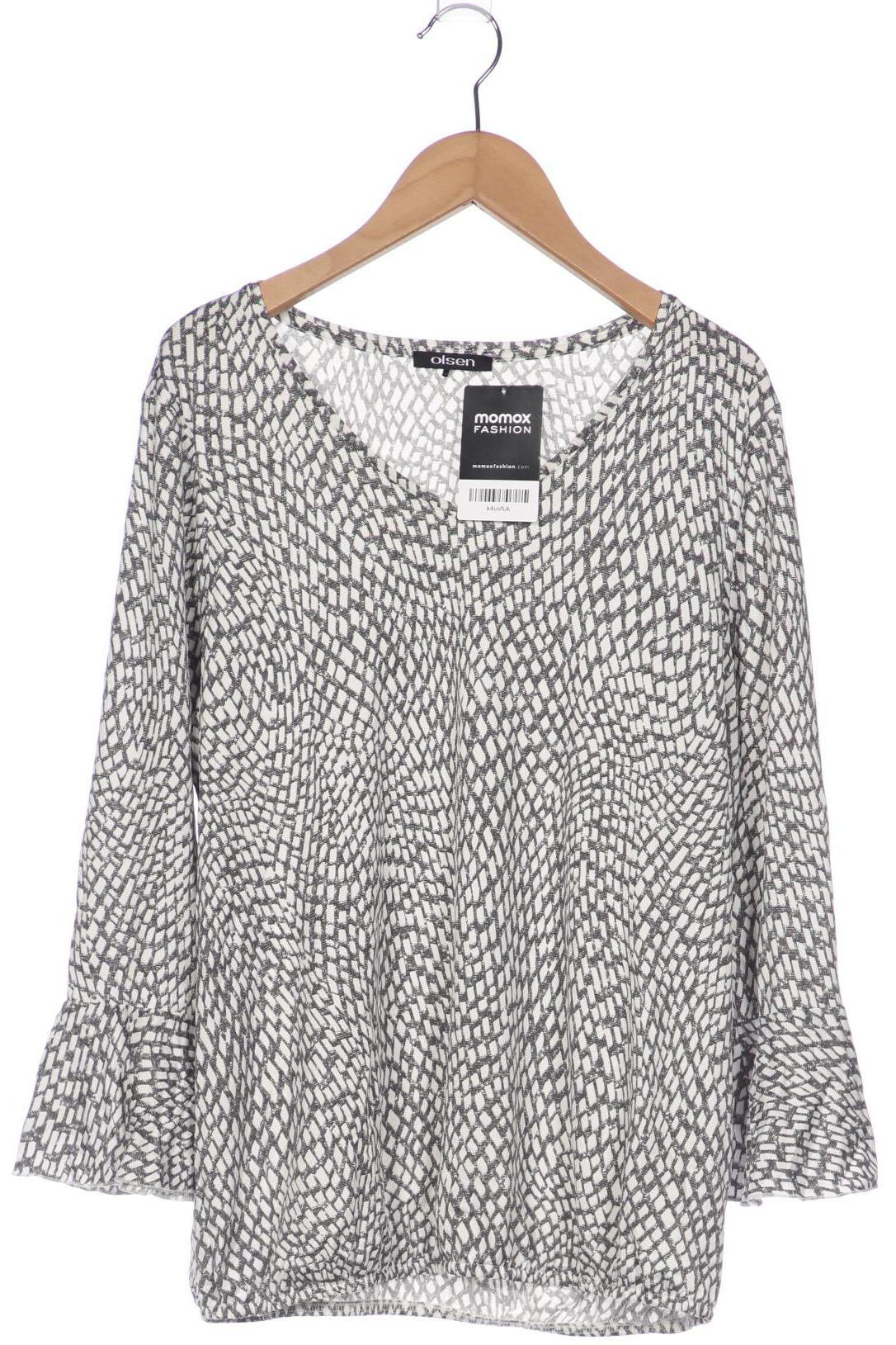 

Olsen Damen Langarmshirt, grau, Gr. 38