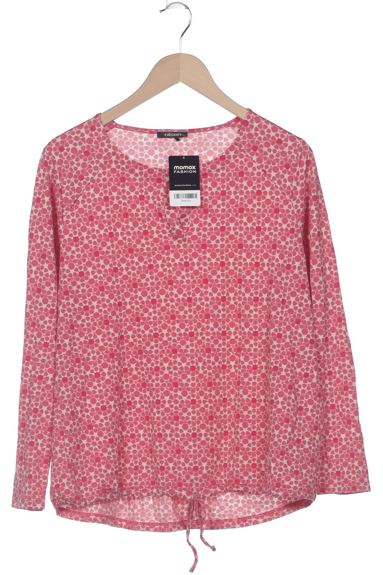 

Olsen Damen Langarmshirt, pink, Gr. 44