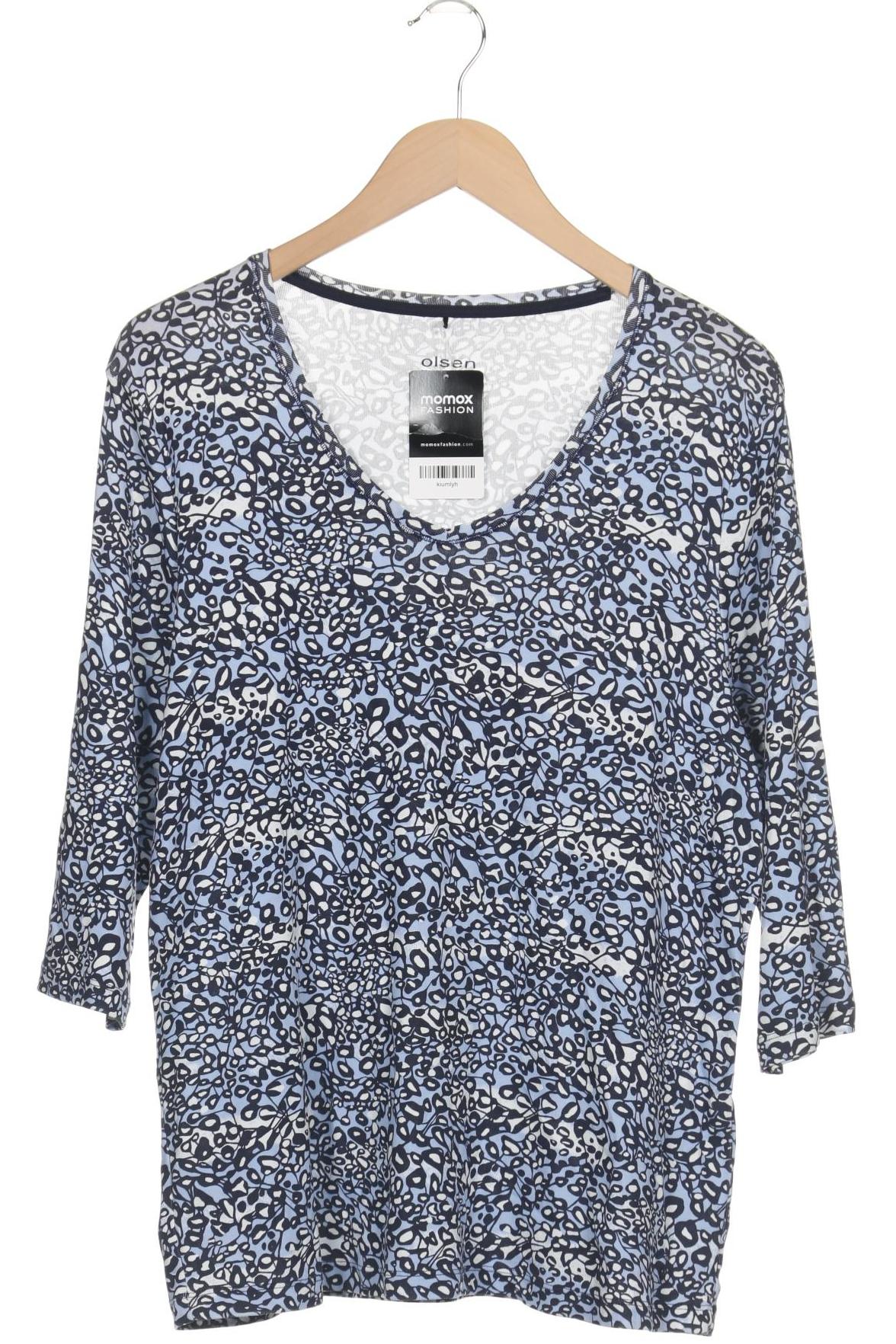

Olsen Damen Langarmshirt, blau, Gr. 48
