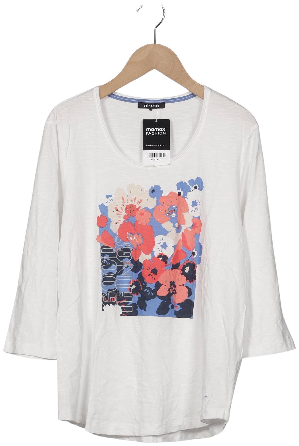 

Olsen Damen Langarmshirt, weiß, Gr. 40