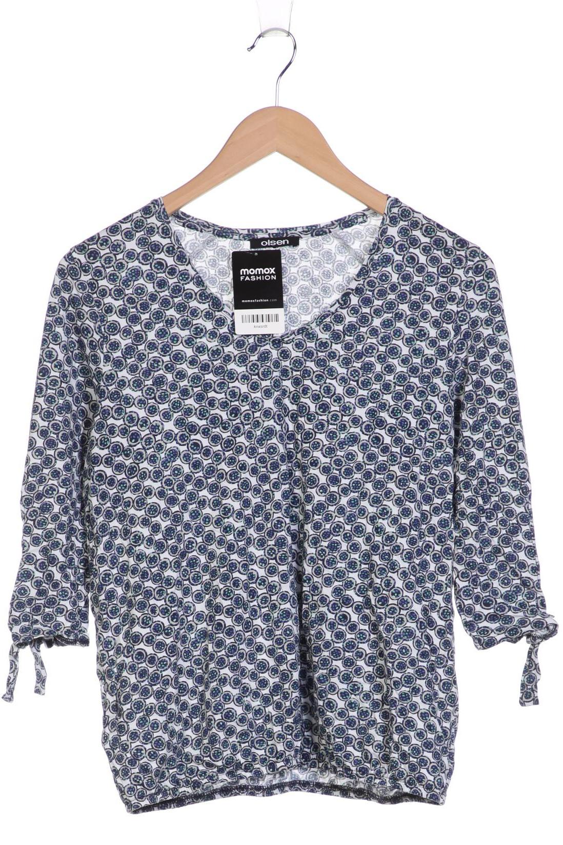 

Olsen Damen Langarmshirt, blau, Gr. 38