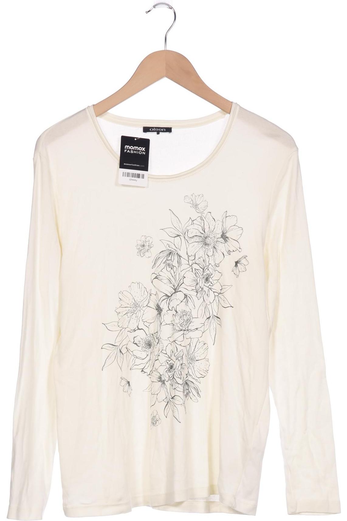 

Olsen Damen Langarmshirt, cremeweiß, Gr. 46