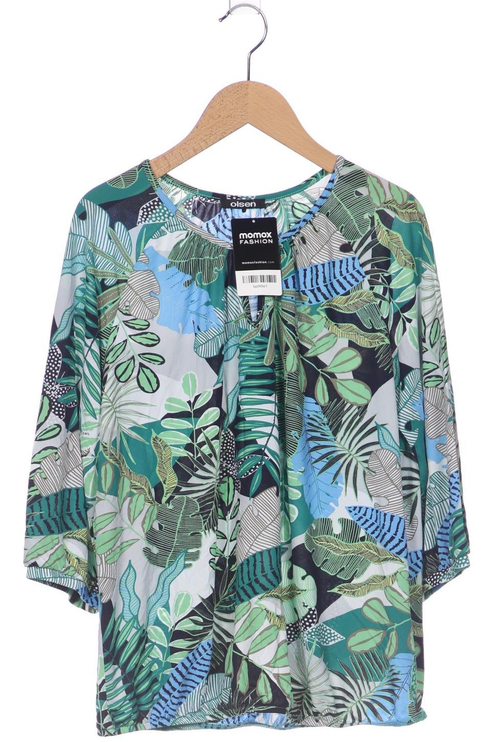 

Olsen Damen Langarmshirt, grün, Gr. 40