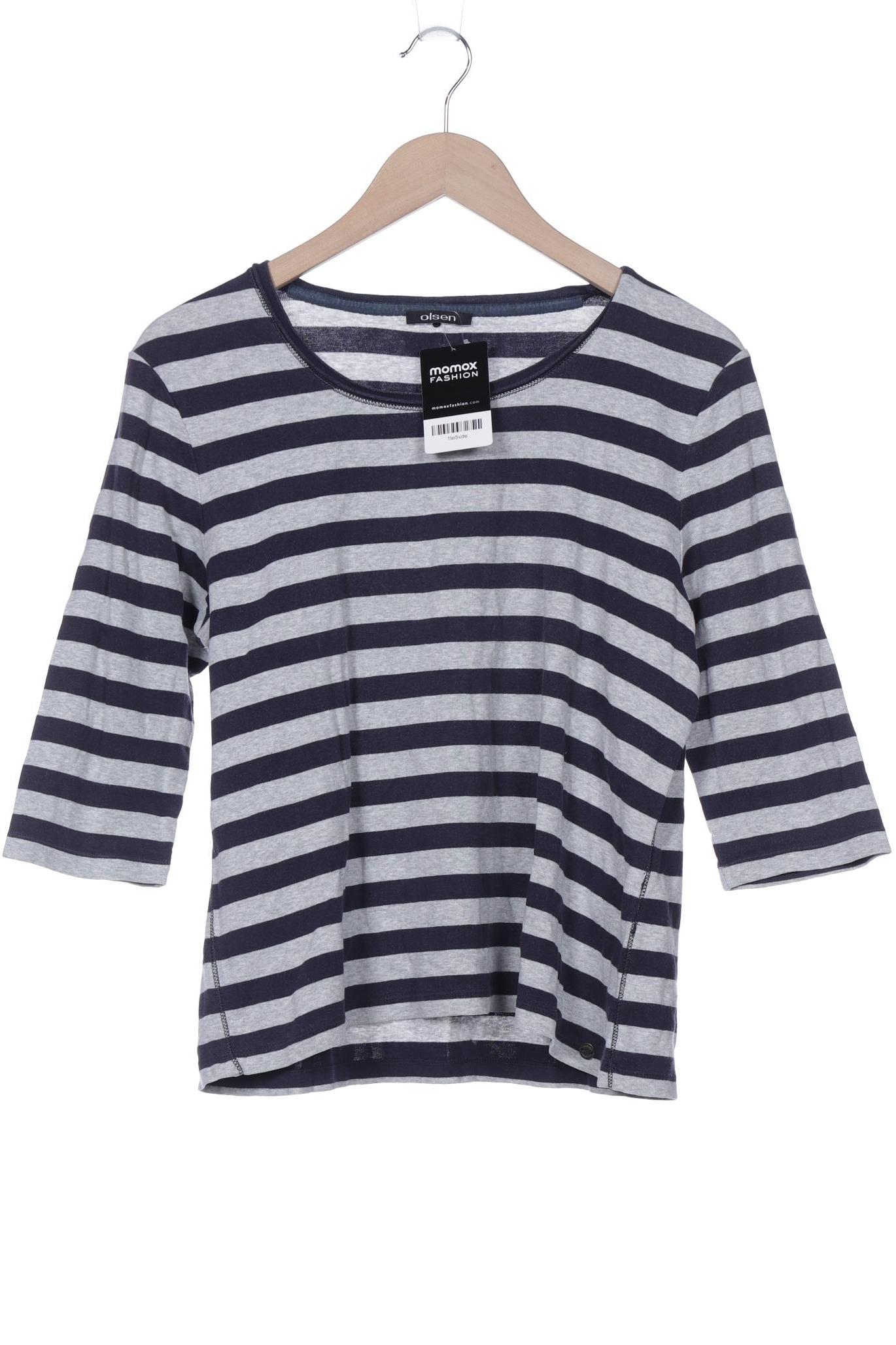 

Olsen Damen Langarmshirt, marineblau, Gr. 44