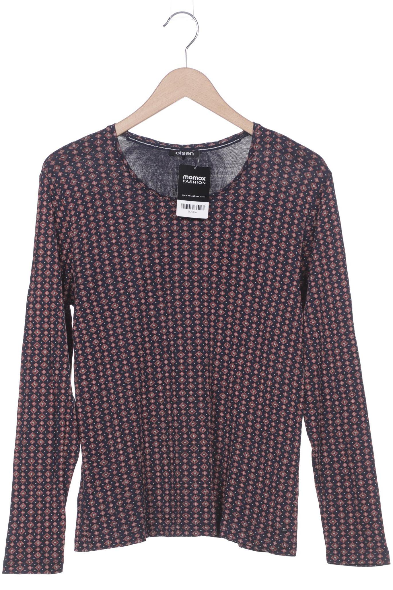 

Olsen Damen Langarmshirt, marineblau, Gr. 40
