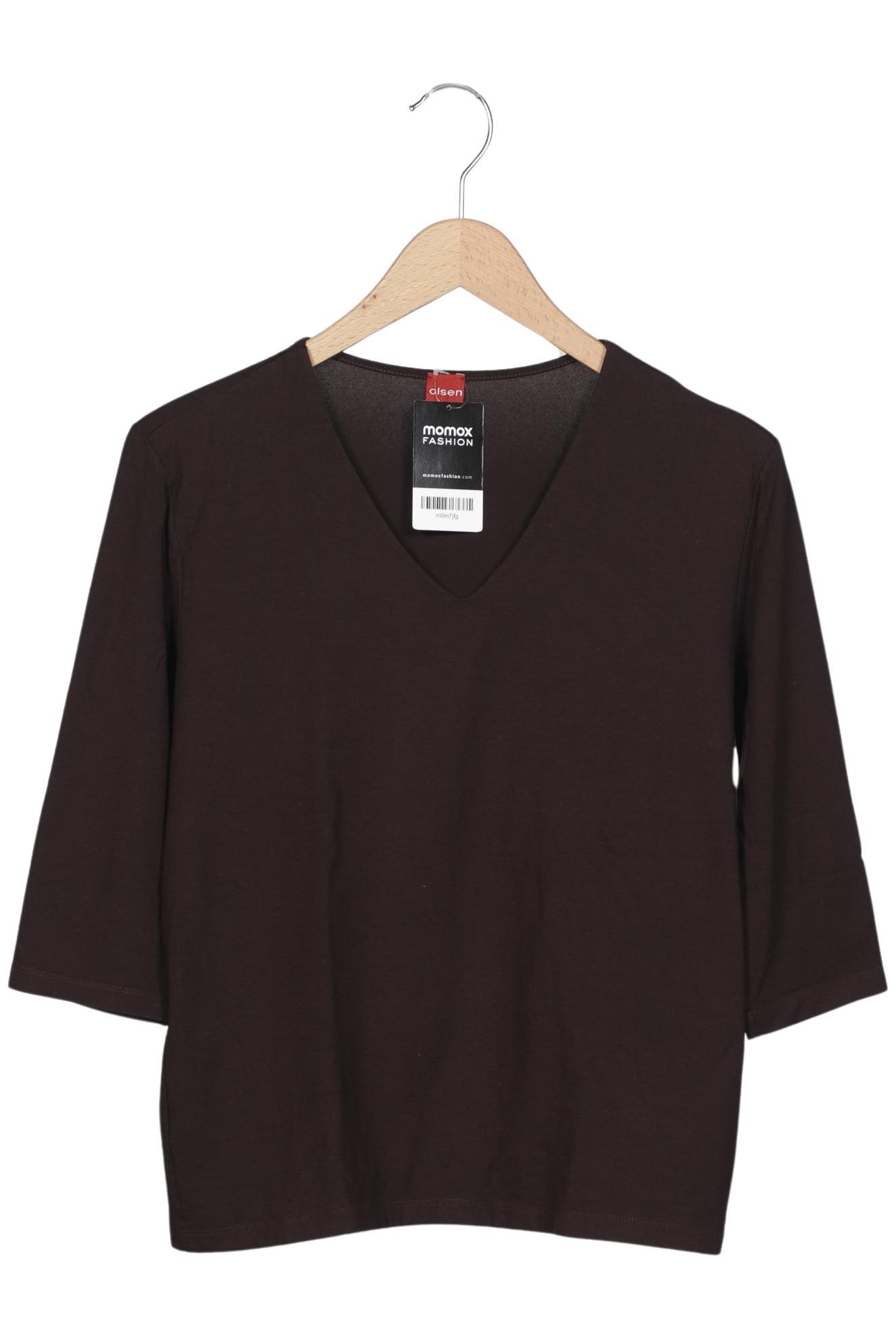 

Olsen Damen Langarmshirt, braun, Gr. 44