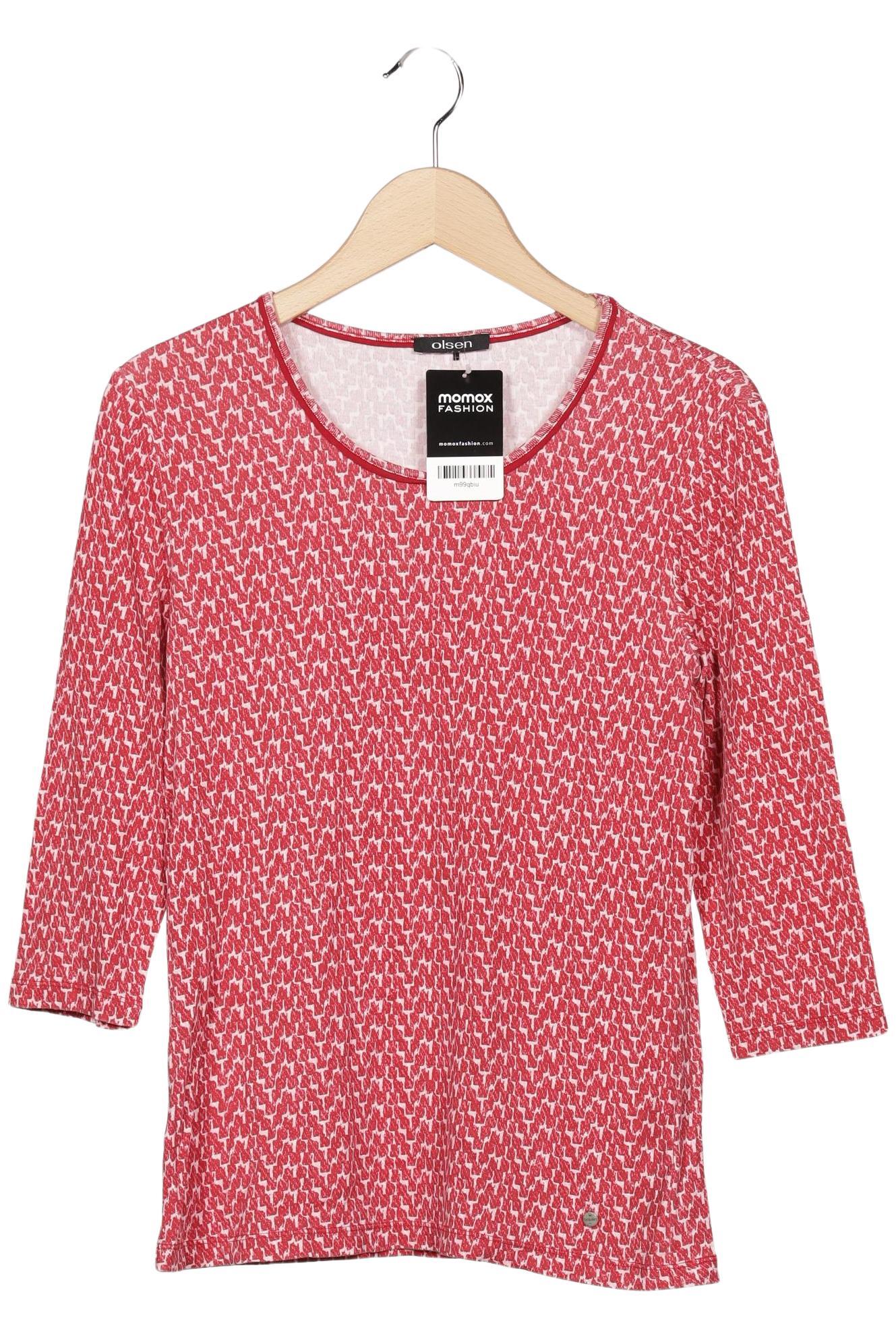 

Olsen Damen Langarmshirt, rot, Gr. 38
