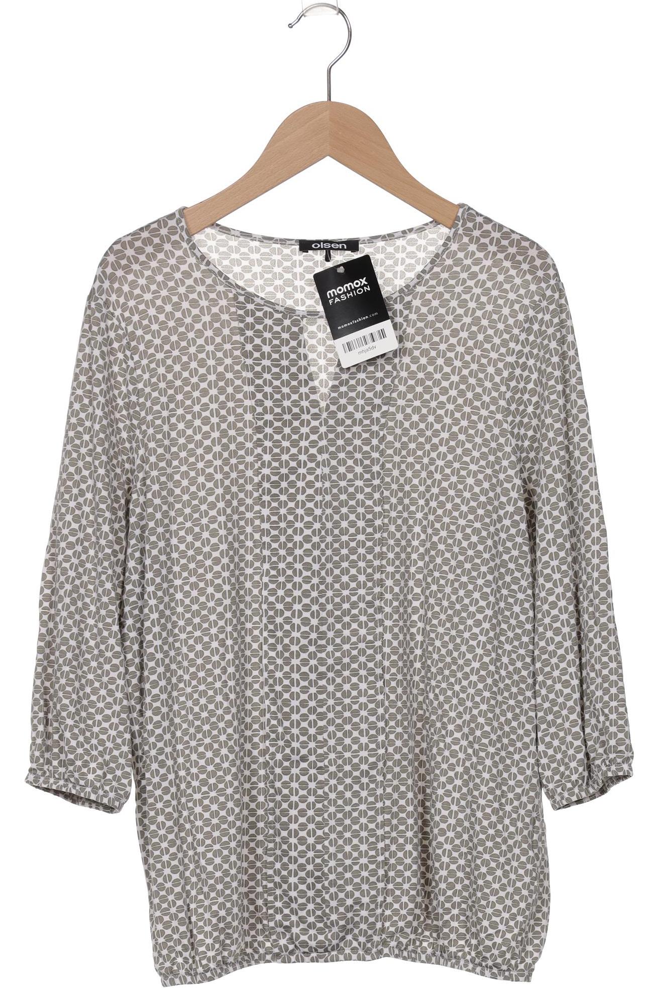 

Olsen Damen Langarmshirt, grau, Gr. 42