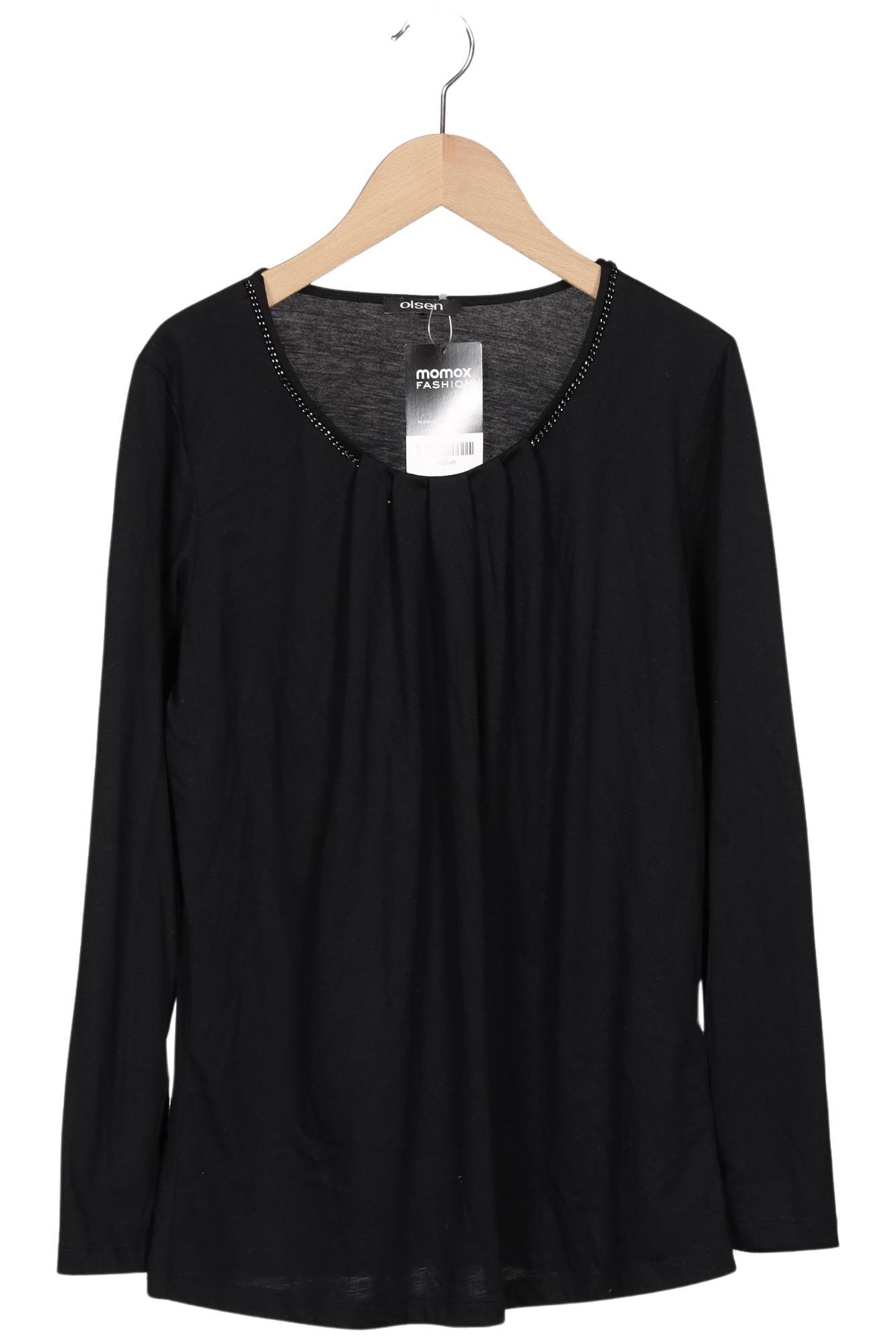

Olsen Damen Langarmshirt, schwarz, Gr. 38