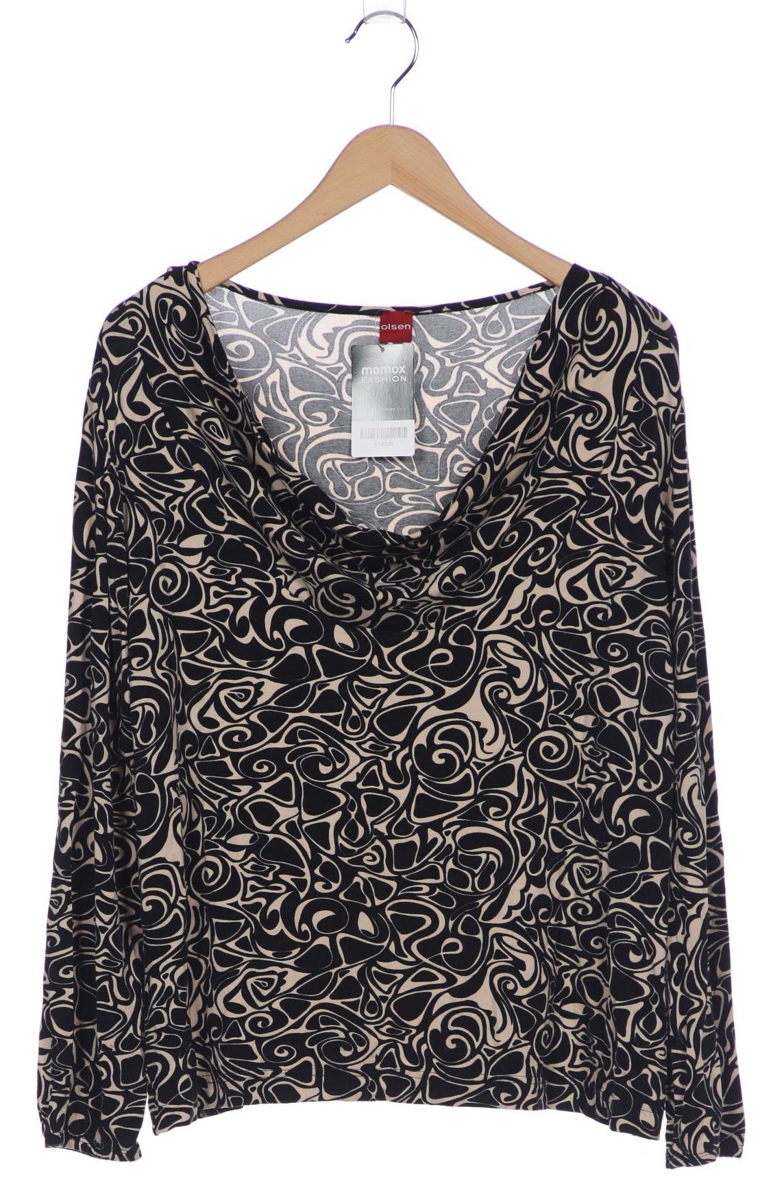 

Olsen Damen Langarmshirt, schwarz, Gr. 42