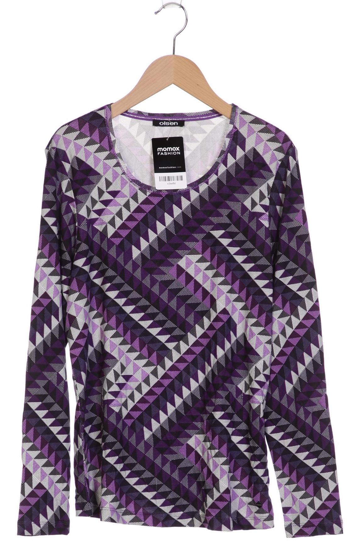 

Olsen Damen Langarmshirt, flieder, Gr. 42