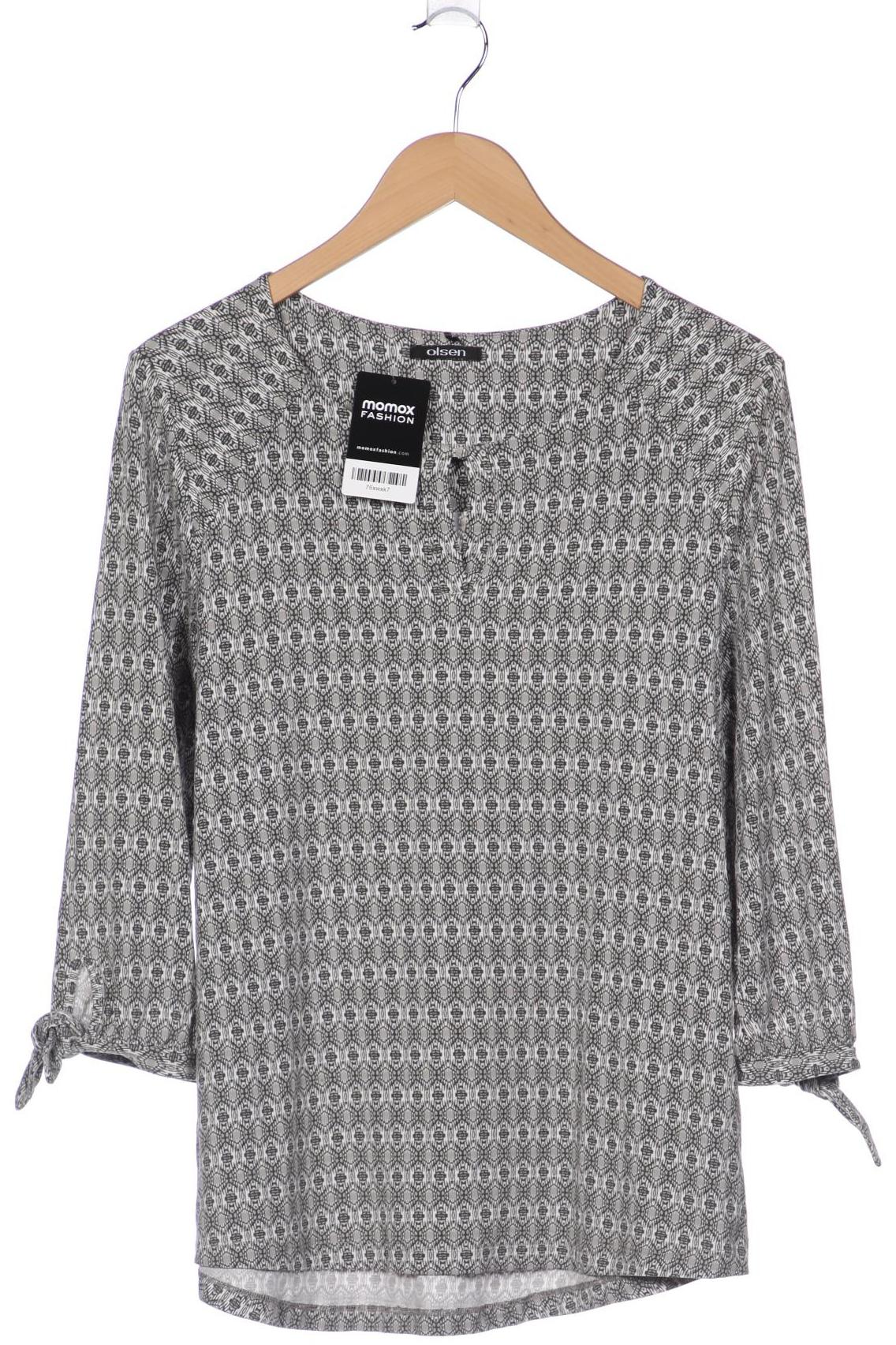 

Olsen Damen Langarmshirt, grau, Gr. 42