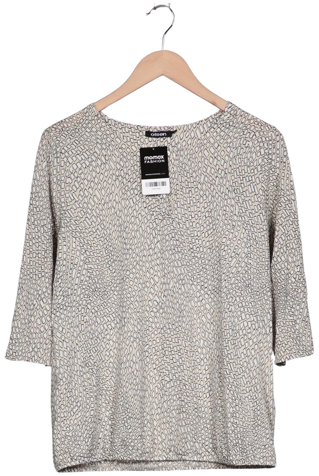 

Olsen Damen Langarmshirt, beige, Gr. 42