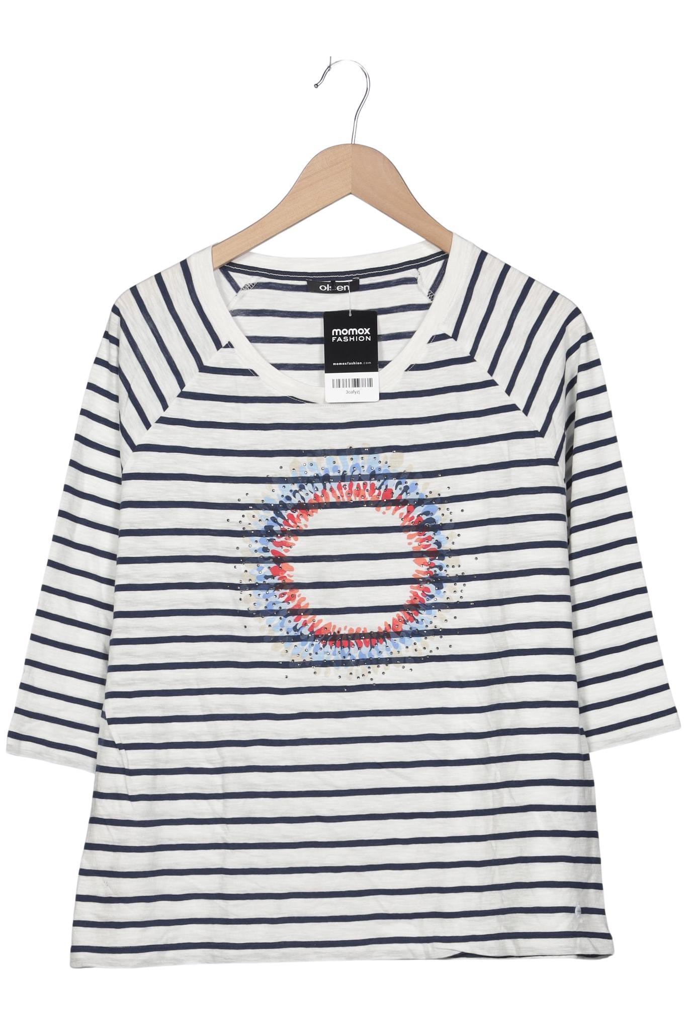 

Olsen Damen Langarmshirt, weiß, Gr. 42