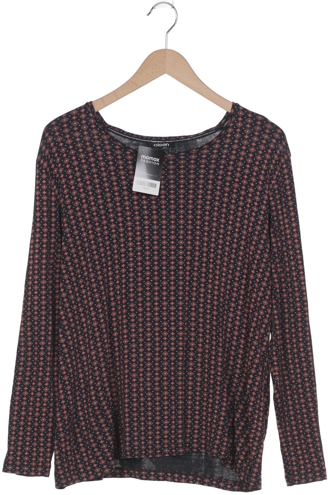 

Olsen Damen Langarmshirt, marineblau, Gr. 48