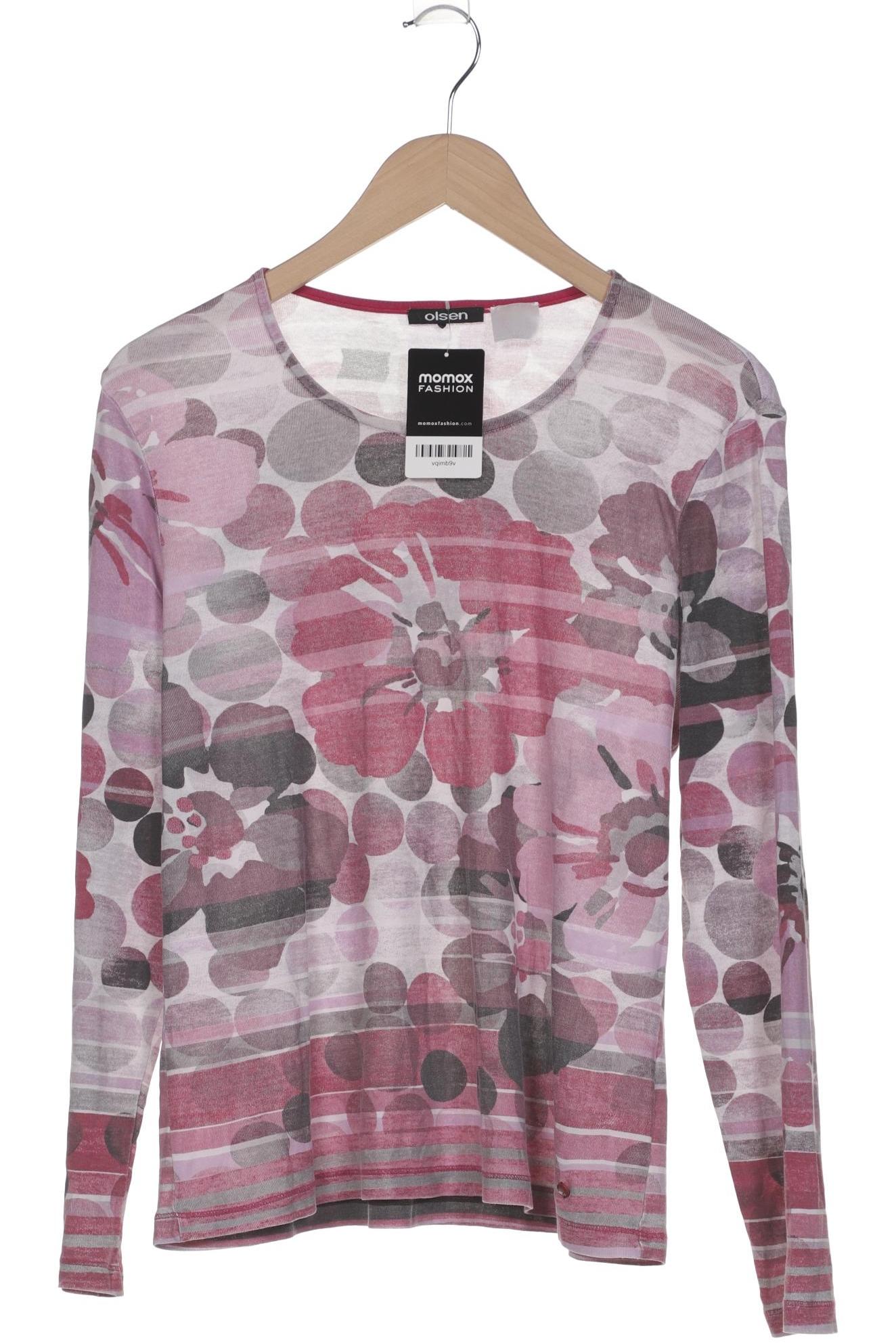 

Olsen Damen Langarmshirt, pink, Gr. 42
