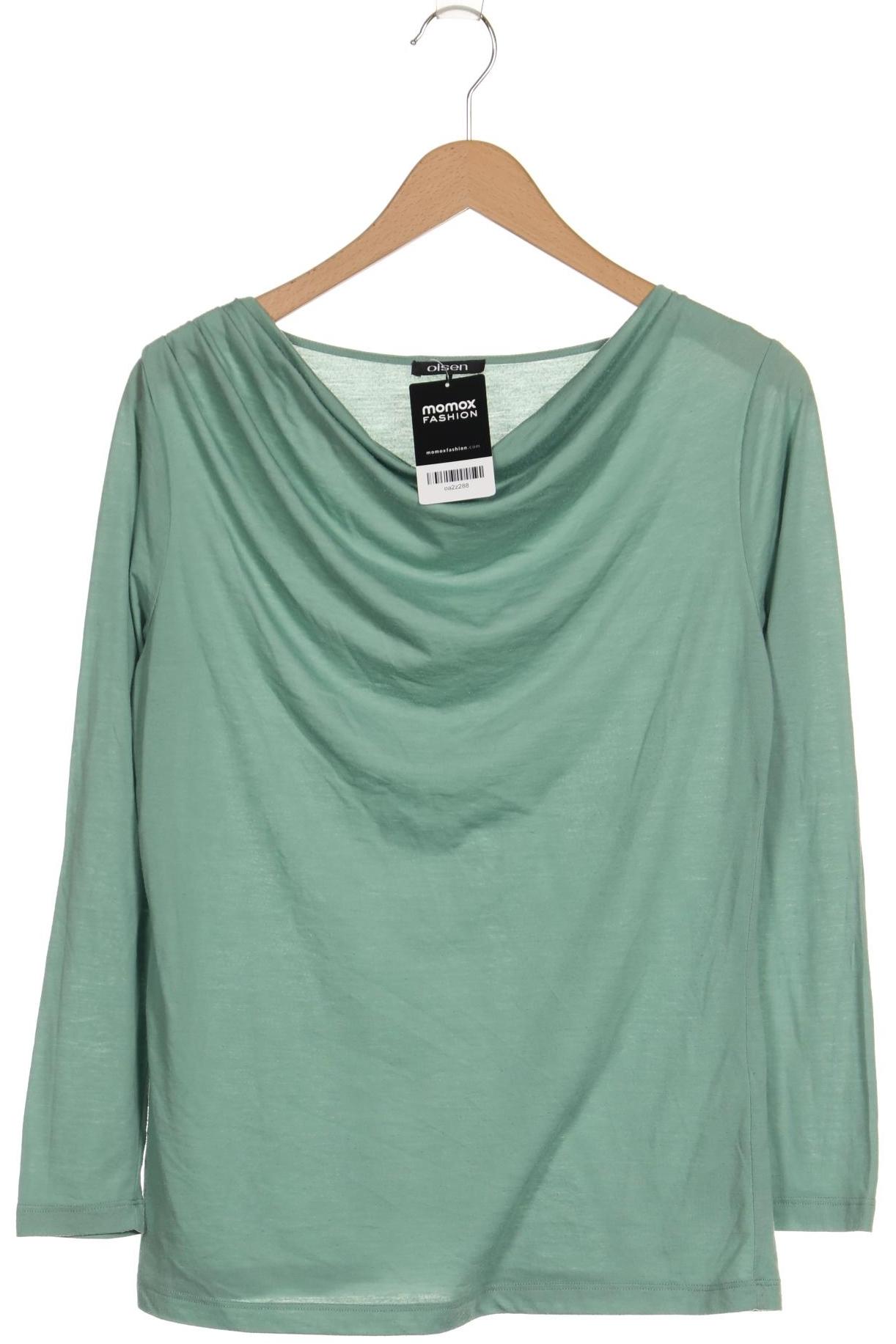 

Olsen Damen Langarmshirt, hellgrün, Gr. 40