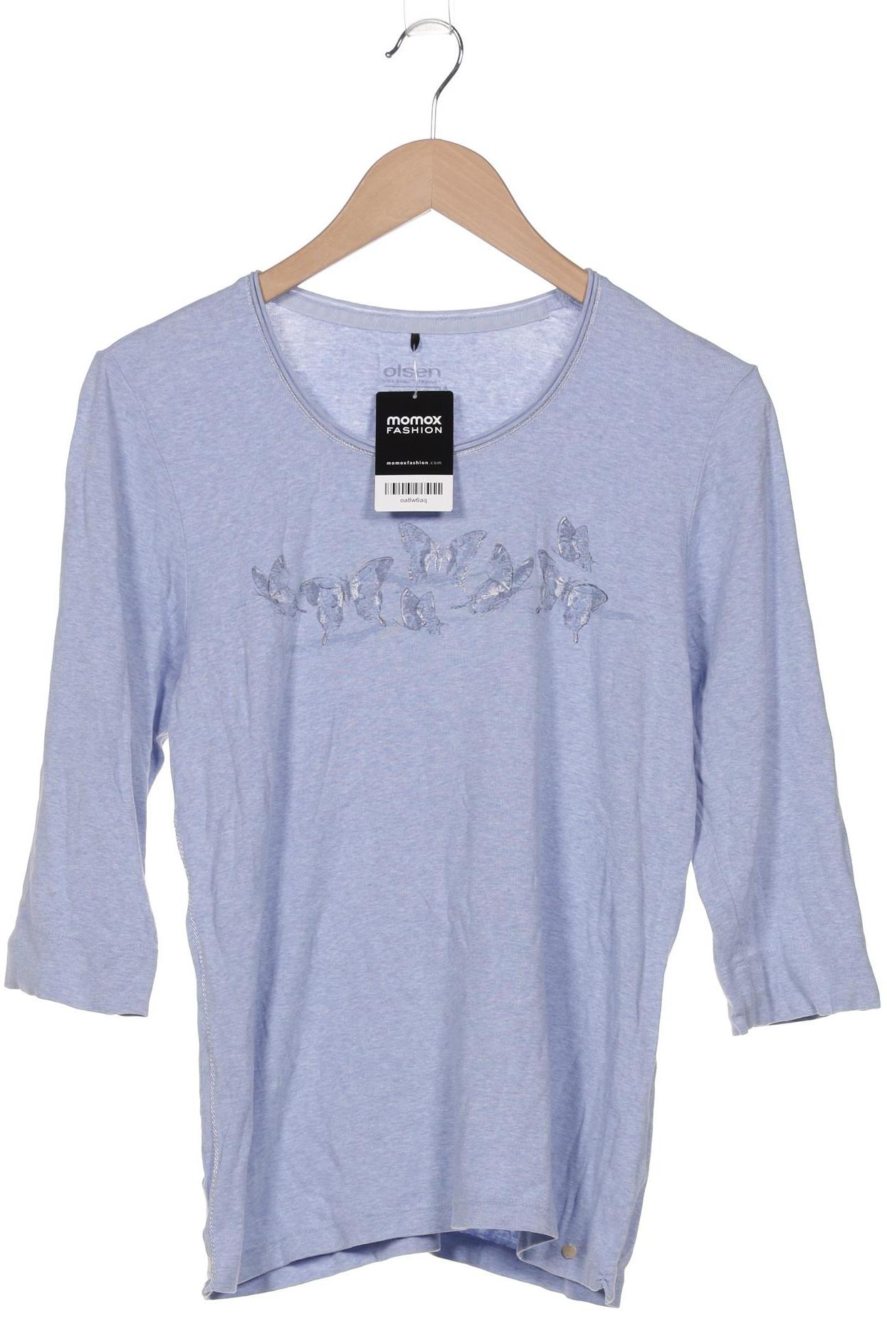 

Olsen Damen Langarmshirt, hellblau, Gr. 42