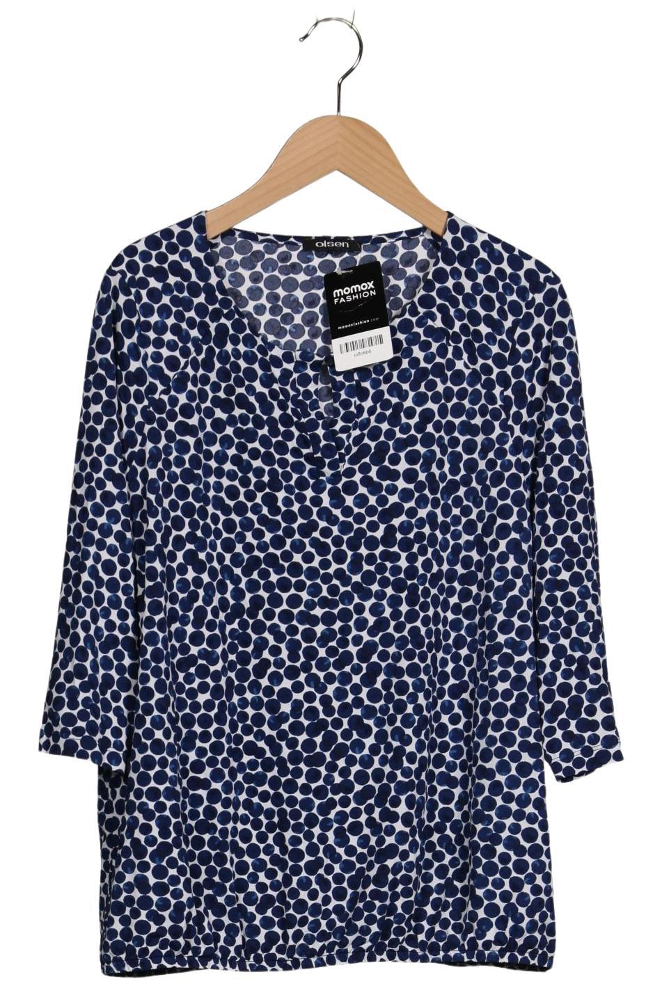 

Olsen Damen Langarmshirt, marineblau, Gr. 38